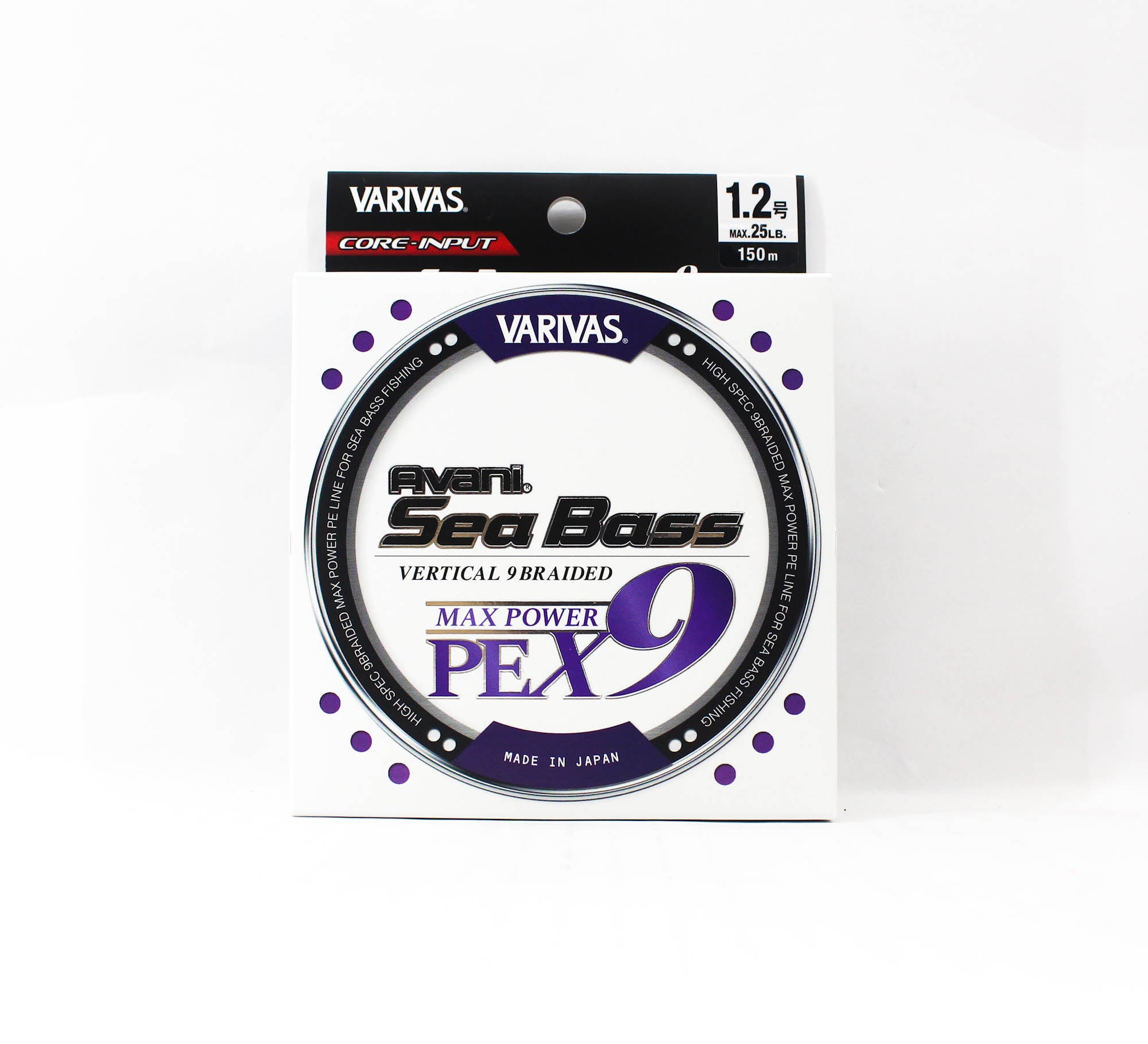 Varivas P.E Line Sea Bass Max Power X9 150m P.E 1.2 25lb (9420)