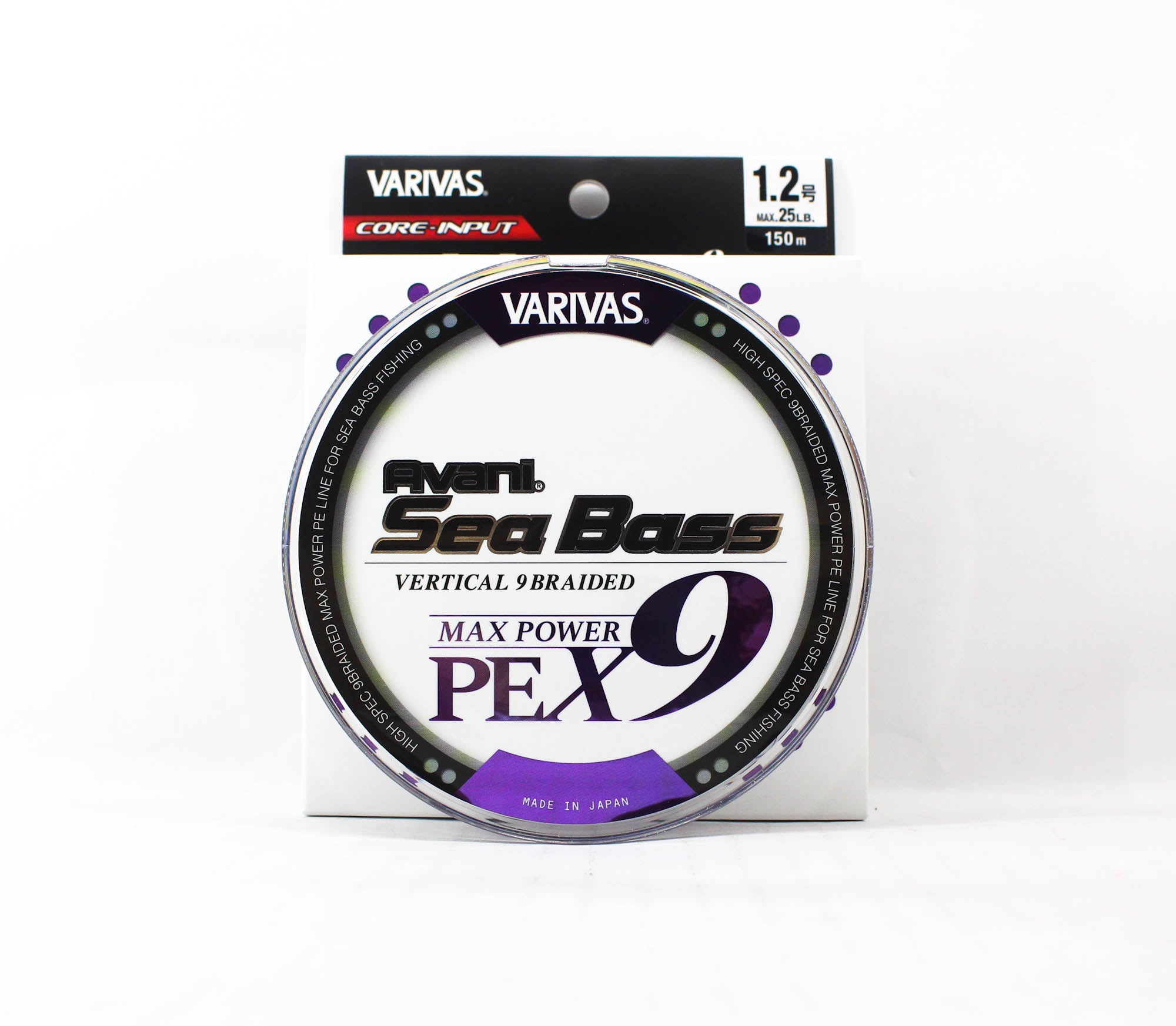 Varivas P.E Line Sea Bass Max Power X9 150m P.E 1.2 25lb (9420)