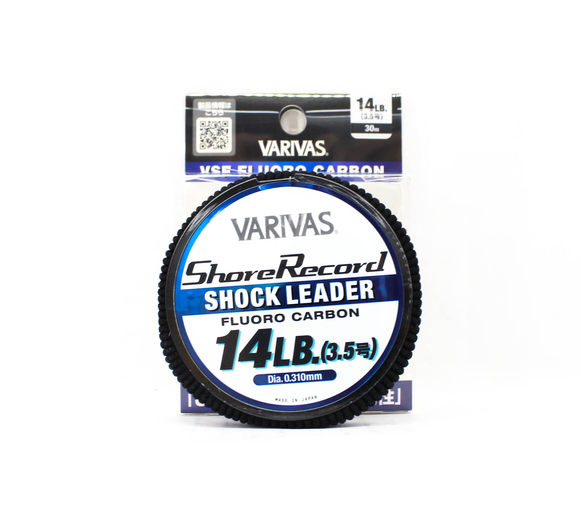 Varivas Fluorocarbon Shore Record Shock Leader Line 30m 14lb (9918)