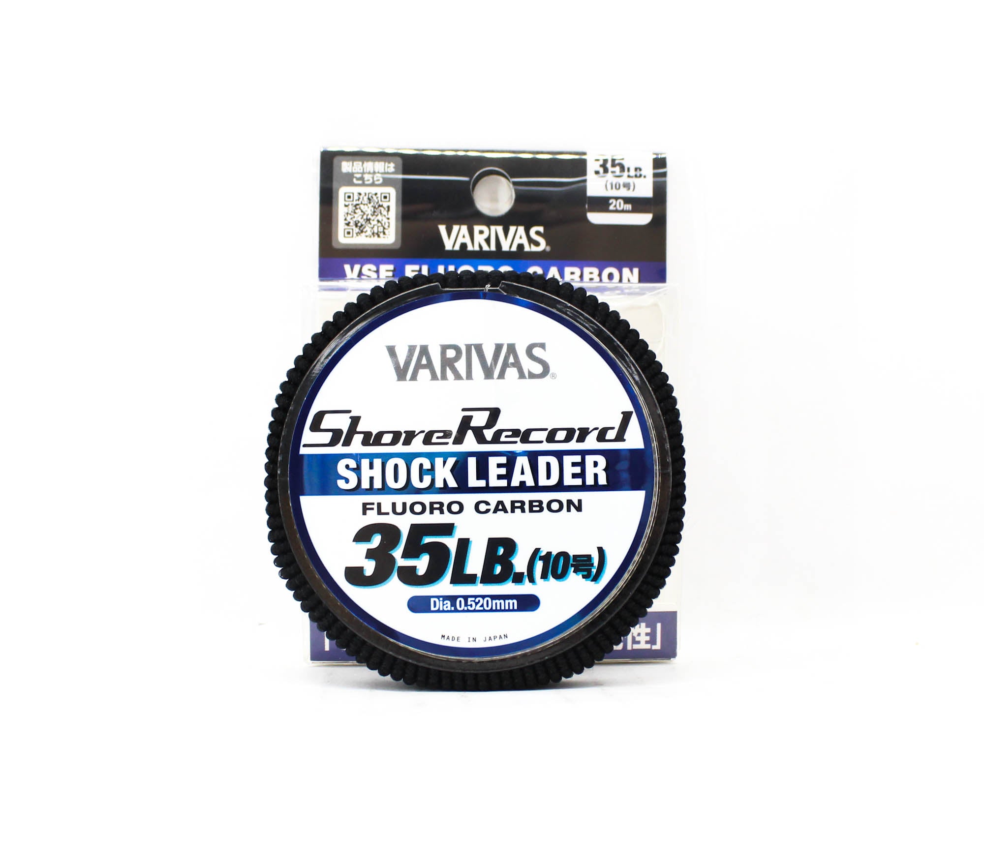 Varivas Fluorocarbon Shore Record Shock Leader Line 30m 35lb (9970)