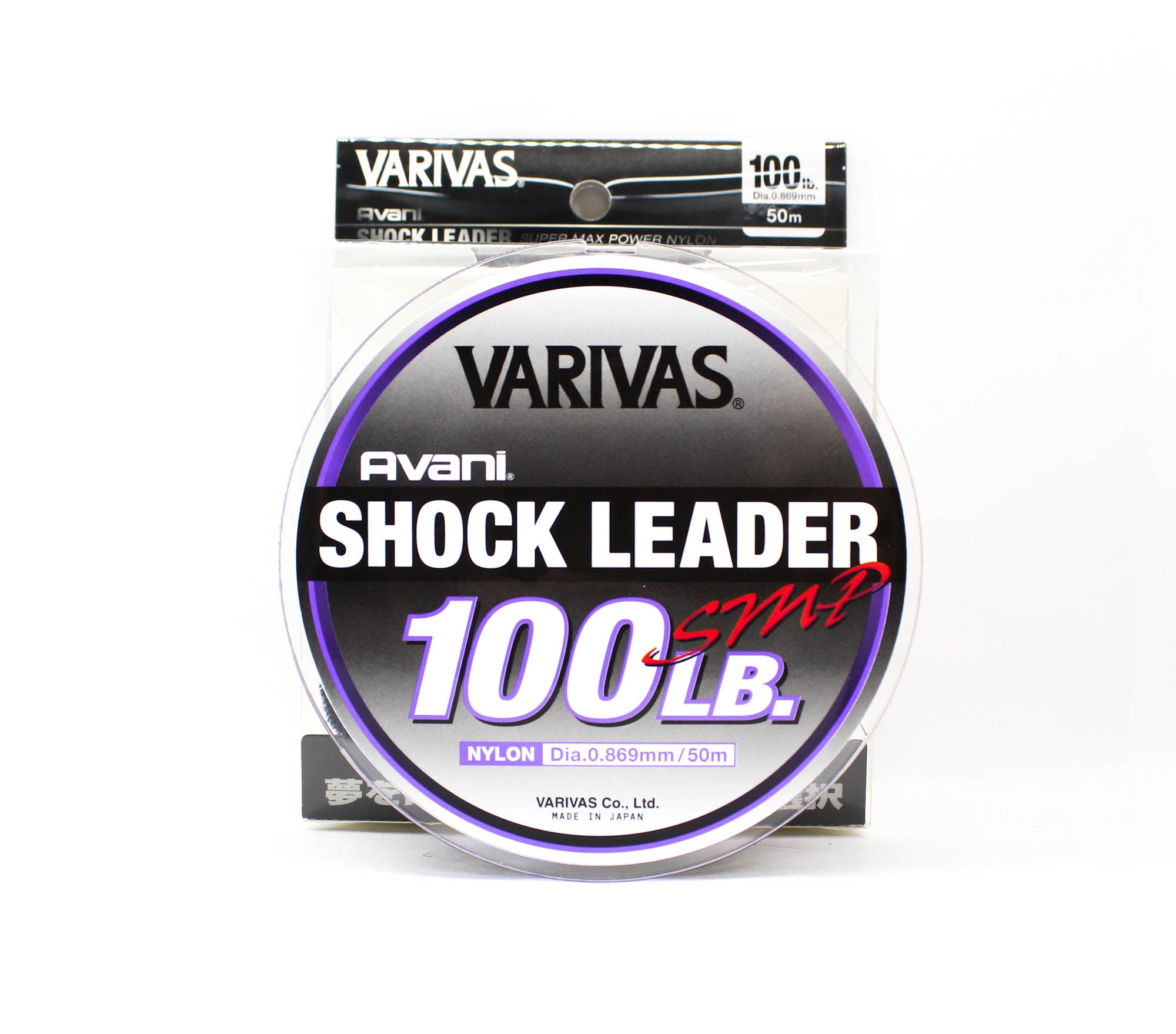 Varivas Nylon Avani SMP Shock Leader Line 50m 100lb (0051)