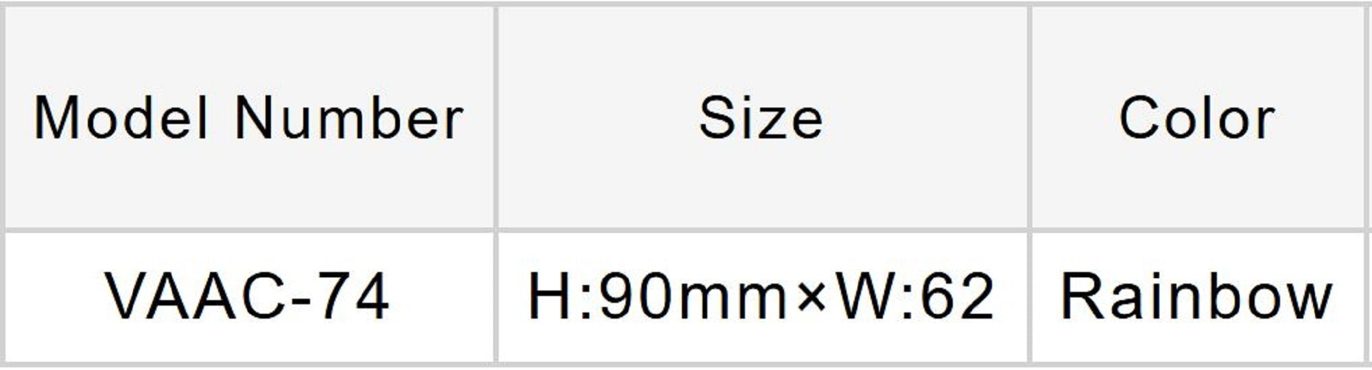 Varivas VAAC-74 Scissors Stainless Alloy 90mm Rainbow (0150)