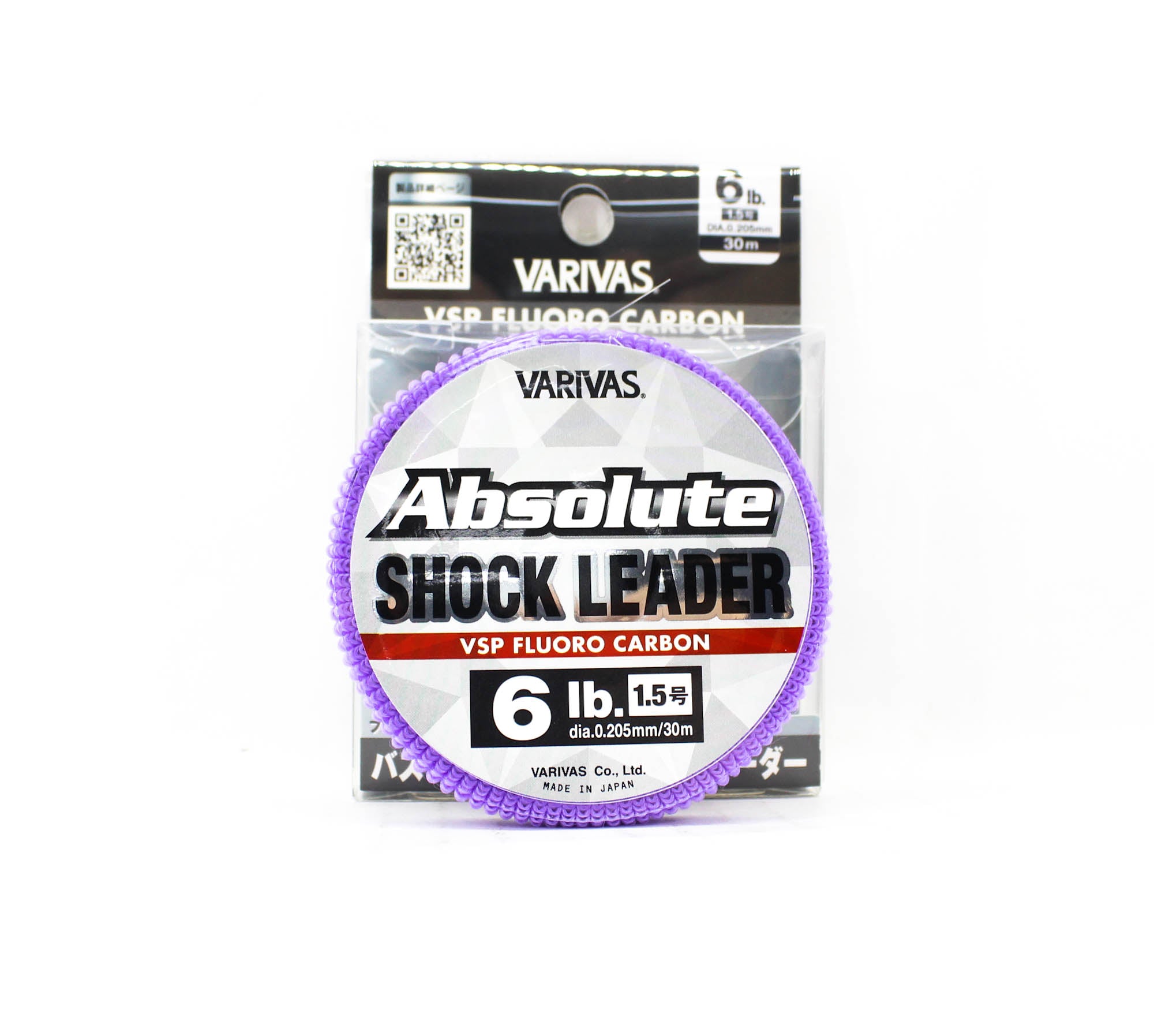 Varivas Fluorocarbon Absolute VSP Shock Leader Line 30m 6lb (0242)