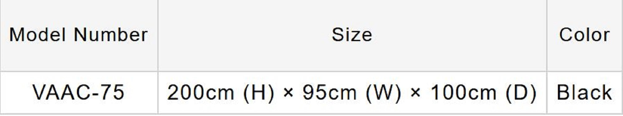 Varivas VAAC-75 Bottle Holder 2-Way Black (0365)