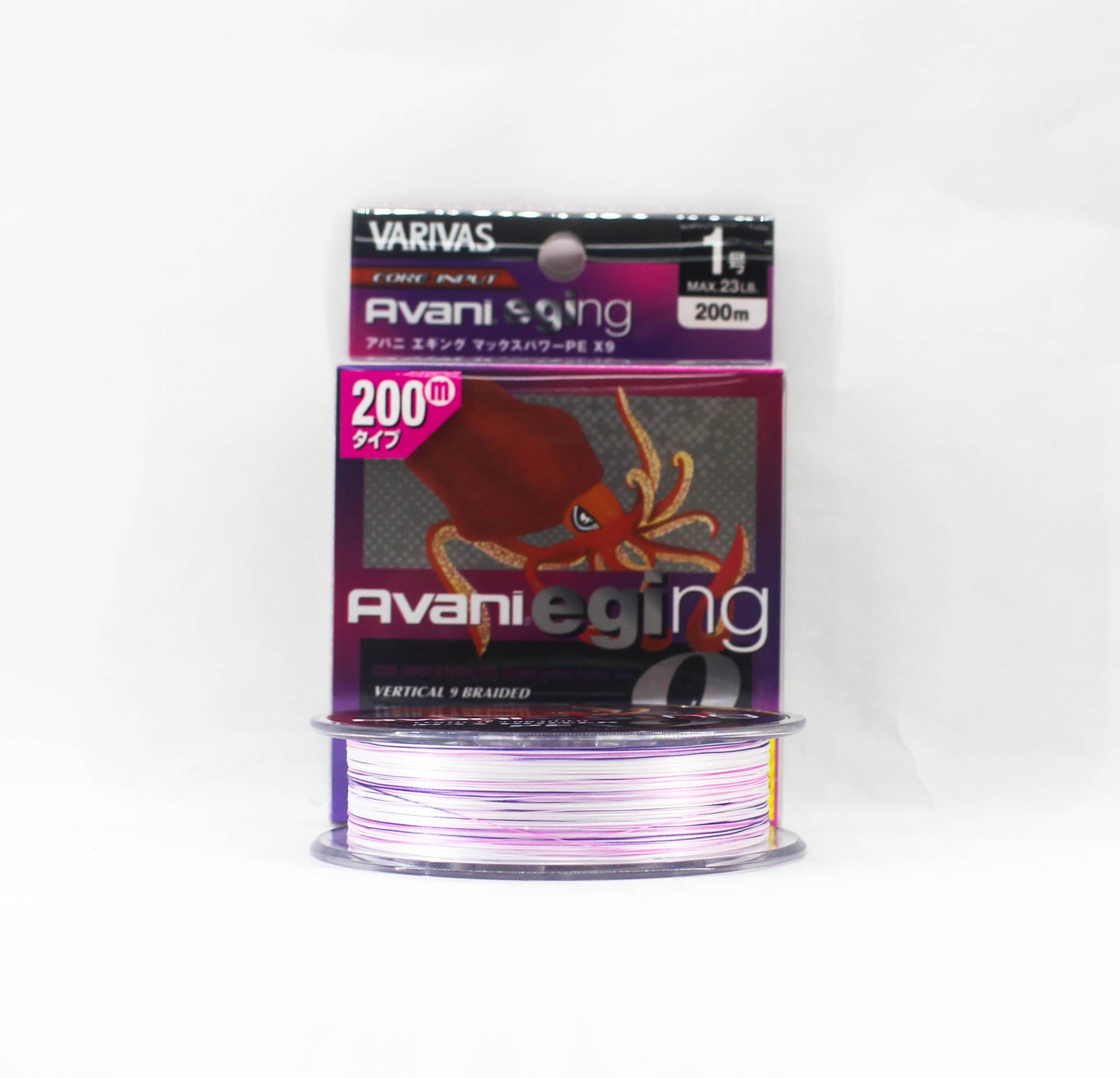 Varivas P.E Line Eging Max Power X9 200m P.E 1 23lb (0471)