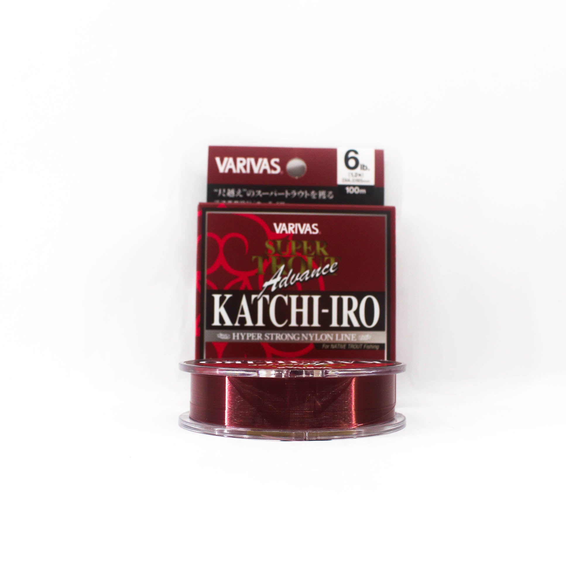 Varivas Nylon Super Trout Advance Katchi Iro Line 100m 6lb (0624)
