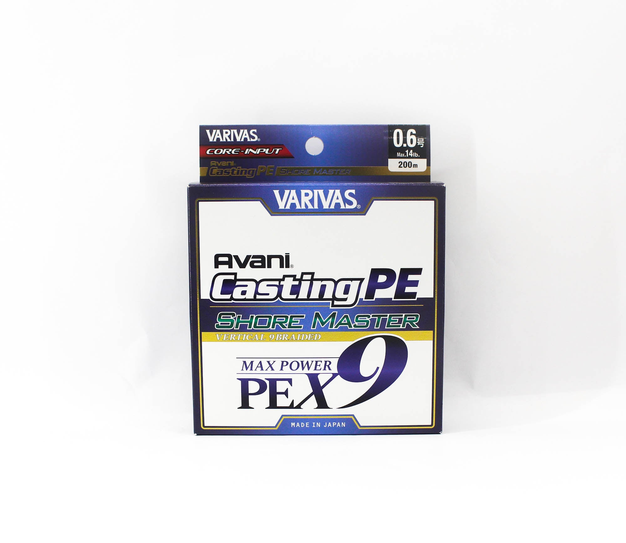 Varivas P.E Line Avani Shore Master Casting X9 200m P.E 0.6 14lb (0846)