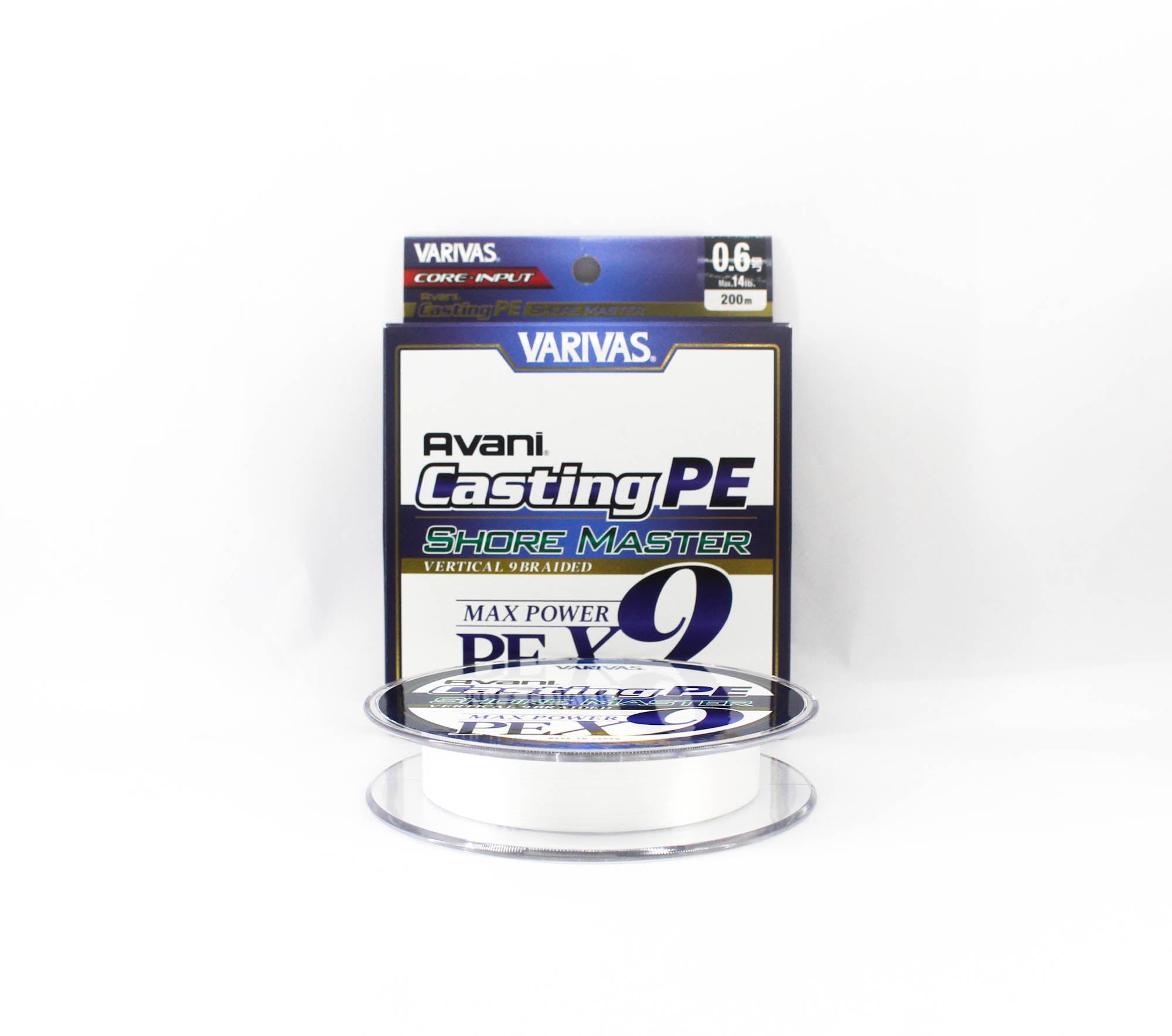 Varivas P.E Line Avani Shore Master Casting X9 200m P.E 0.6 14lb (0846)