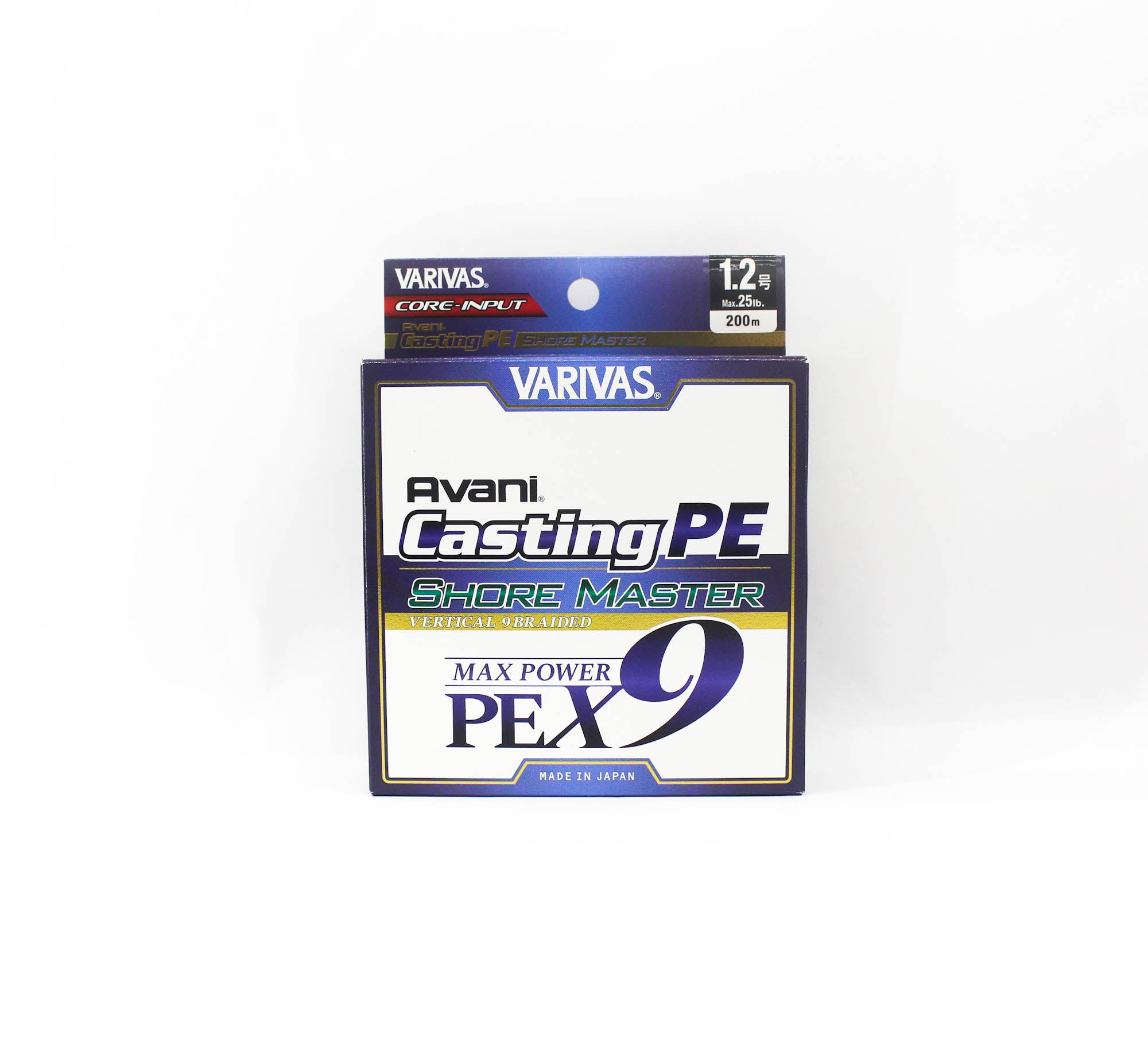 Varivas P.E Line Avani Shore Master Casting X9 200m P.E 1.2 25lb (0877)