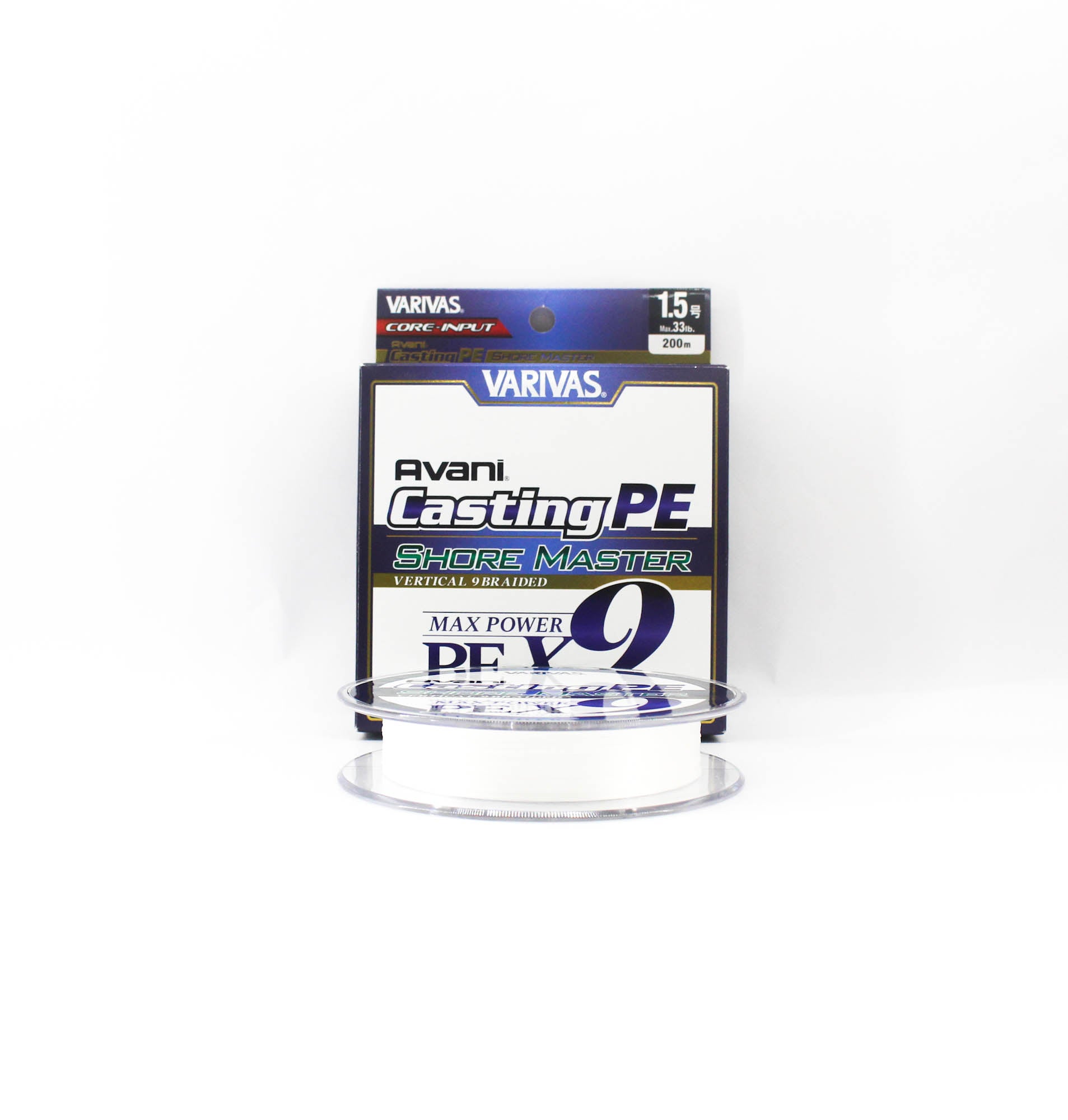 Varivas P.E Line Avani Shore Master Casting X9 200m P.E 1.5 33lb (0884)