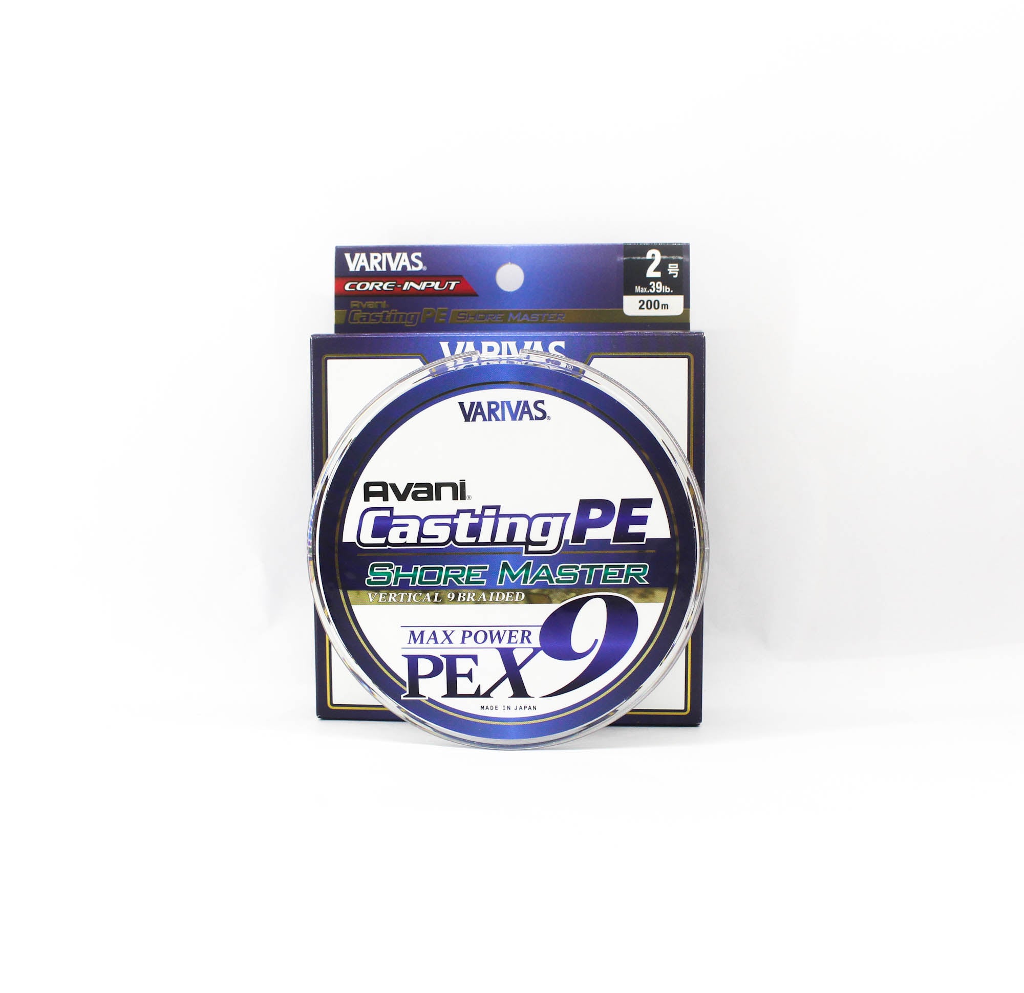 Varivas P.E Line Avani Shore Master Casting X9 200m P.E 2 39lb (0891)