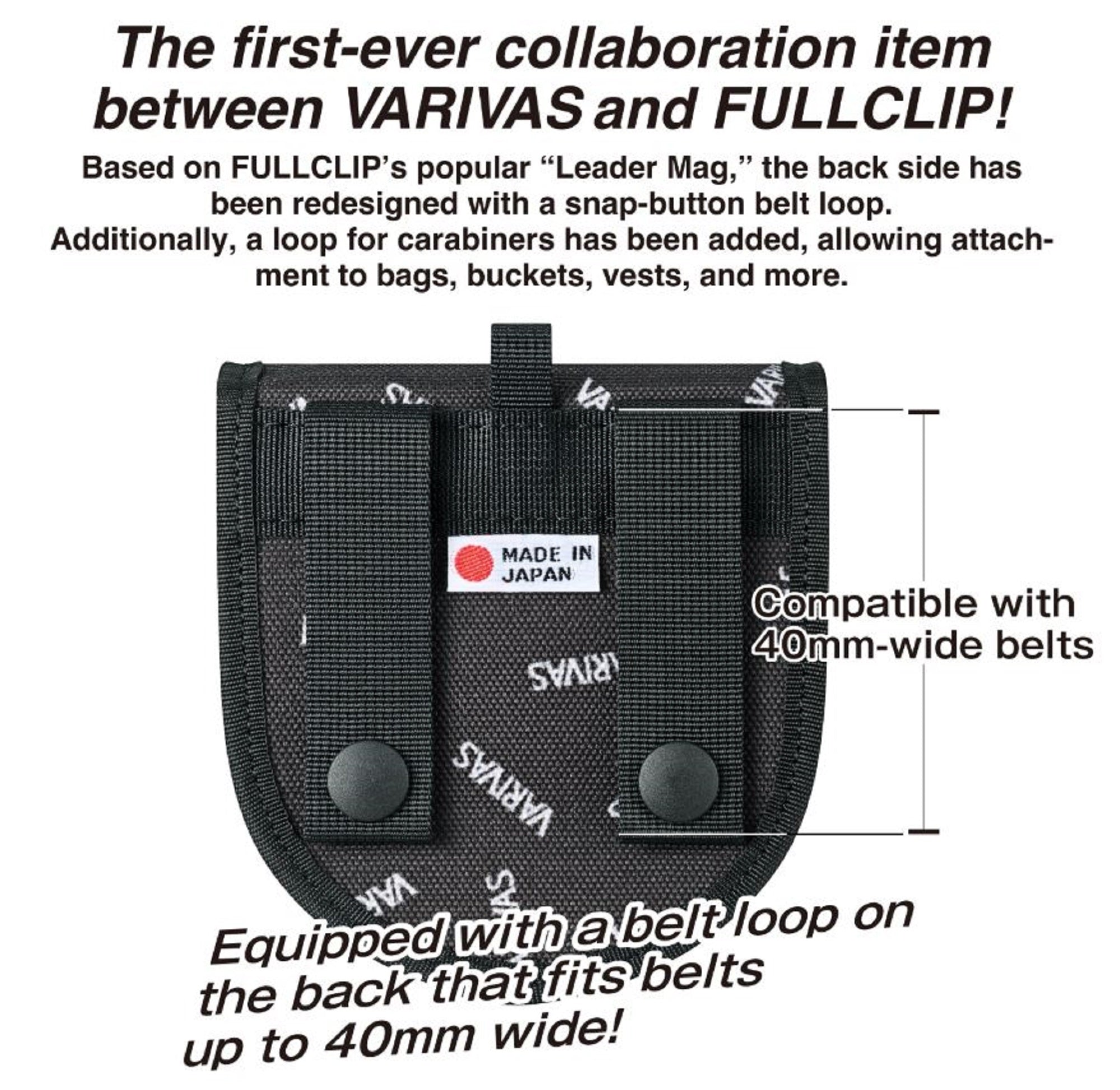 Varivas VAAC-78 Varivas X Full Clip Leader Mag 9.5x10.5x4 cm Varivas (0914)