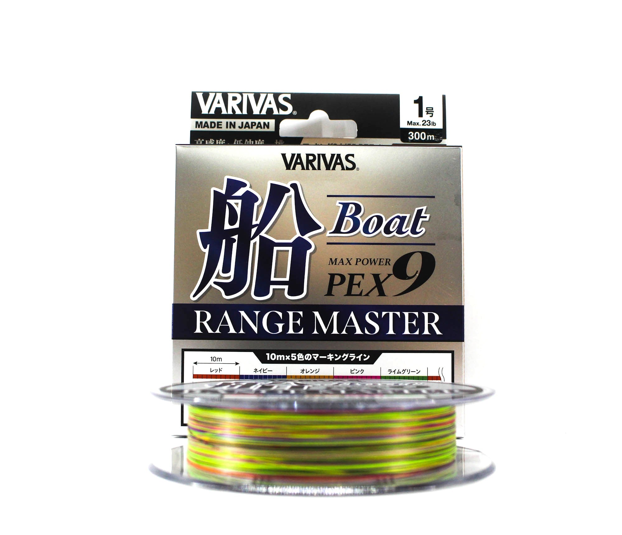 Varivas P.E Line Max Power X9 Range Master Fune 300m P.E 1 (1256)