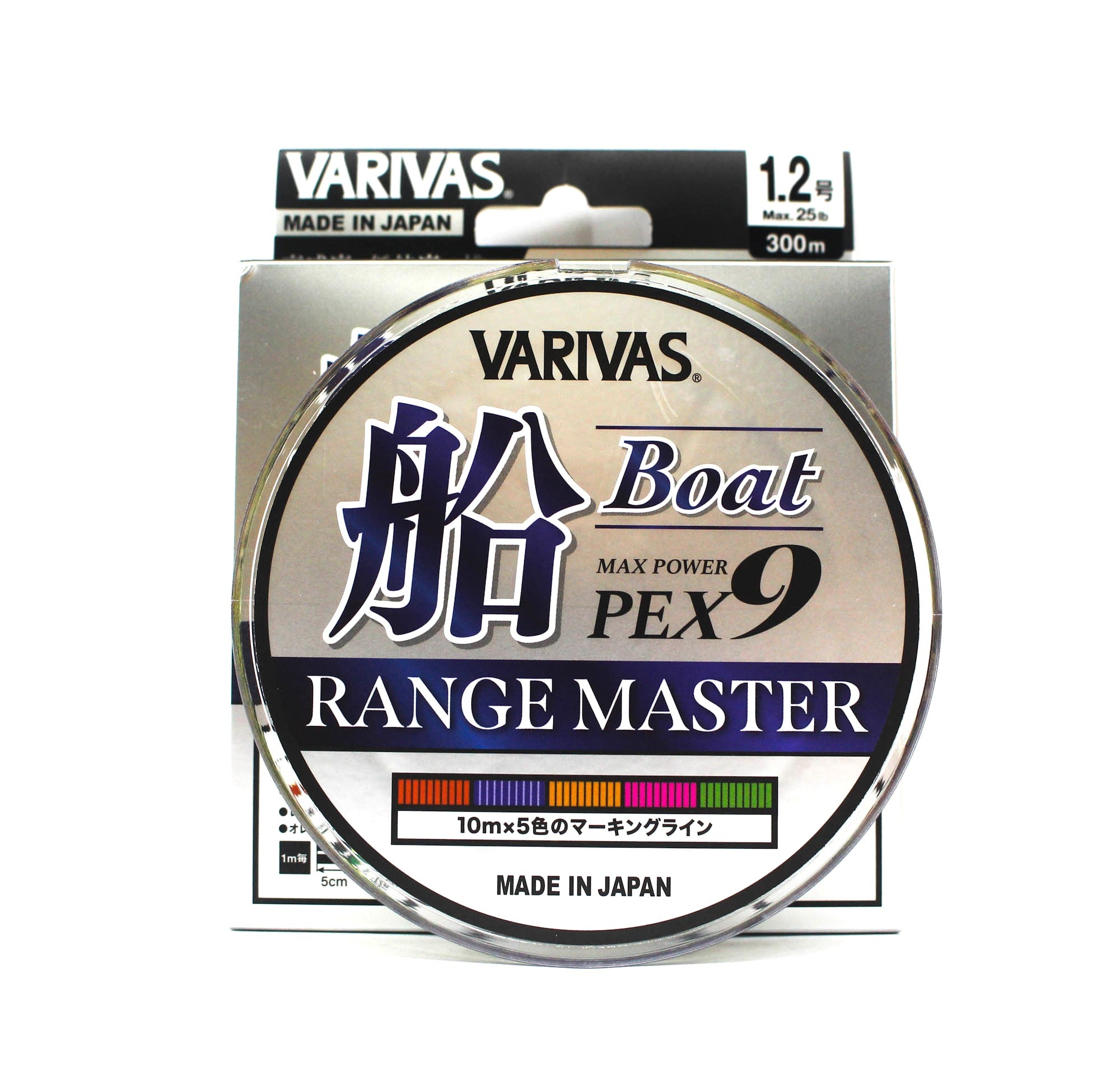Varivas P.E Line Max Power X9 Range Master Fune 300m P.E 1.2 (1263)