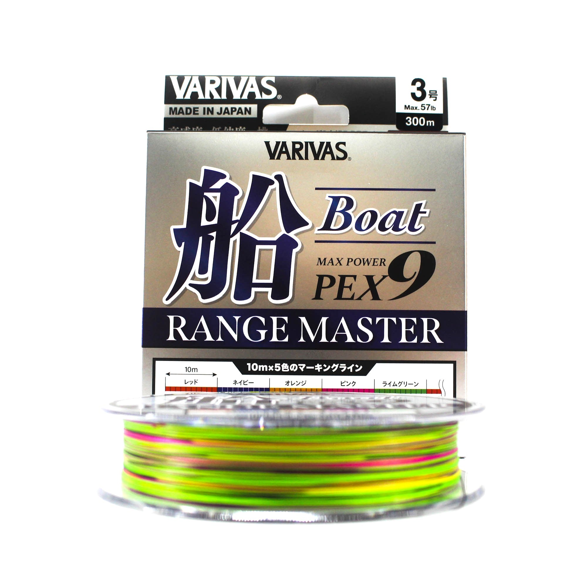 Varivas P.E Line Max Power X9 Range Master Fune 300m P.E 3 (1294)