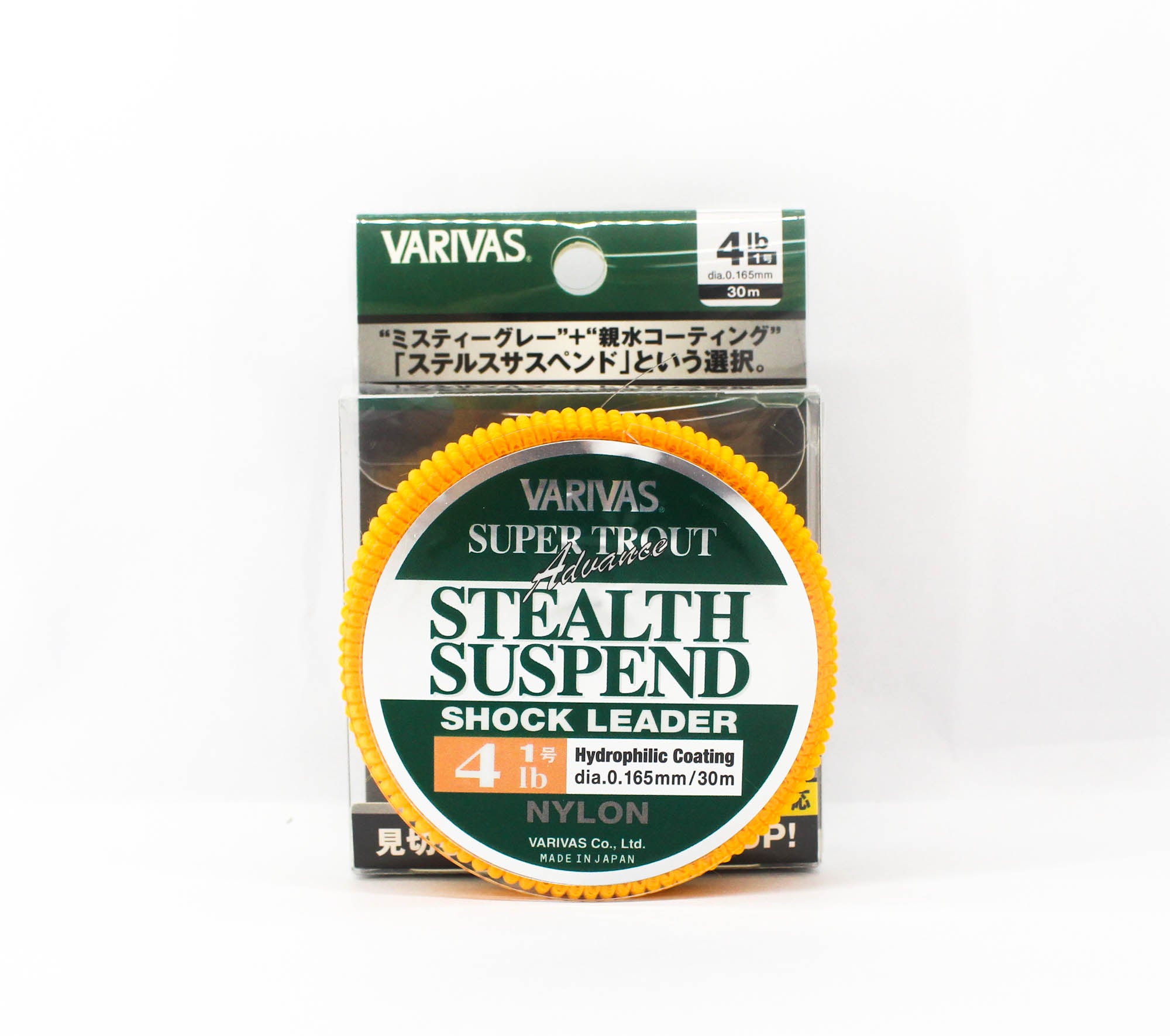Varivas Nylon Super Trout Advance Stealth Suspend Leader 30m 4lb (1409)