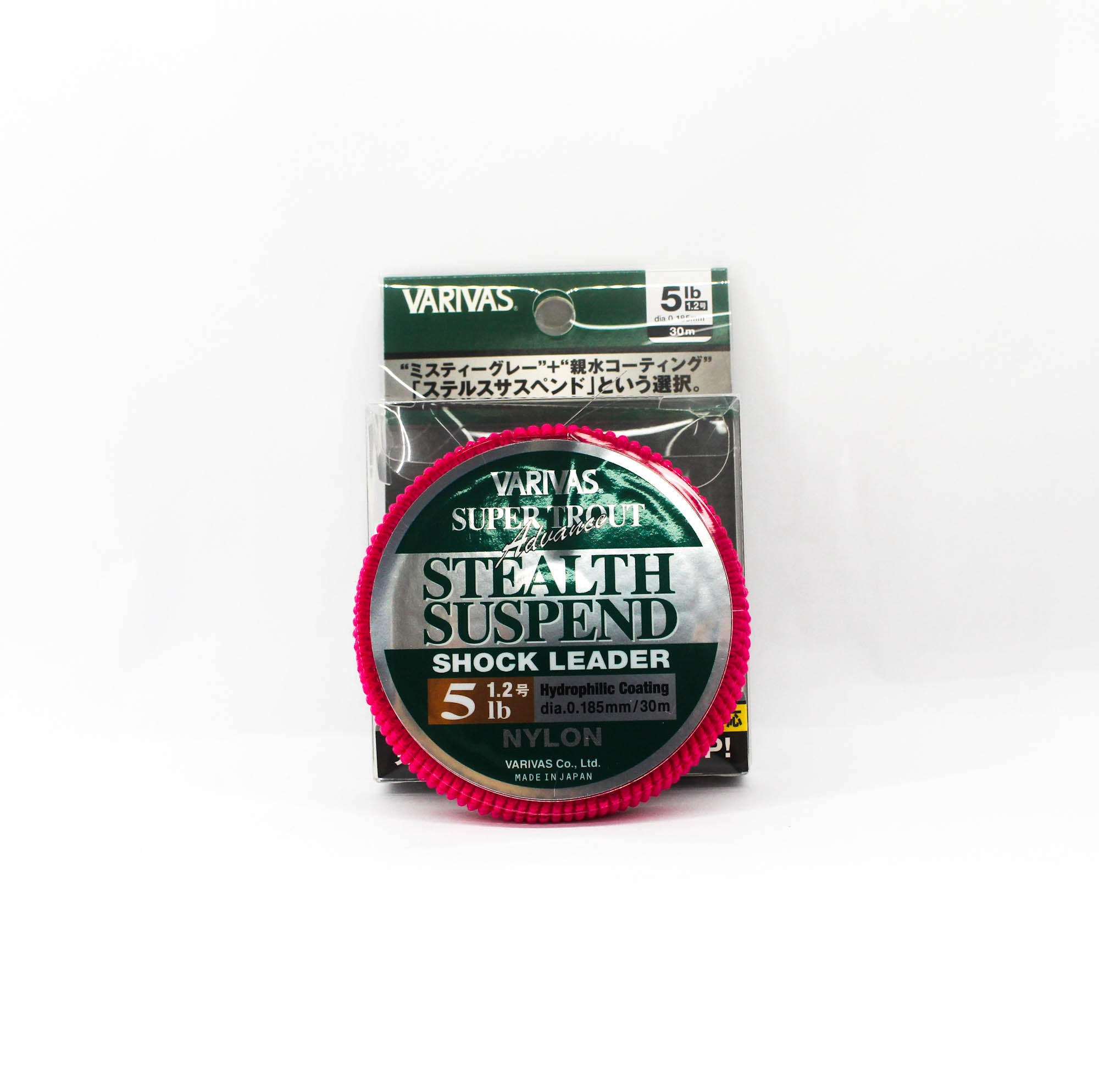 Varivas Nylon Super Trout Advance Stealth Suspend Leader 30m 5lb (1416)