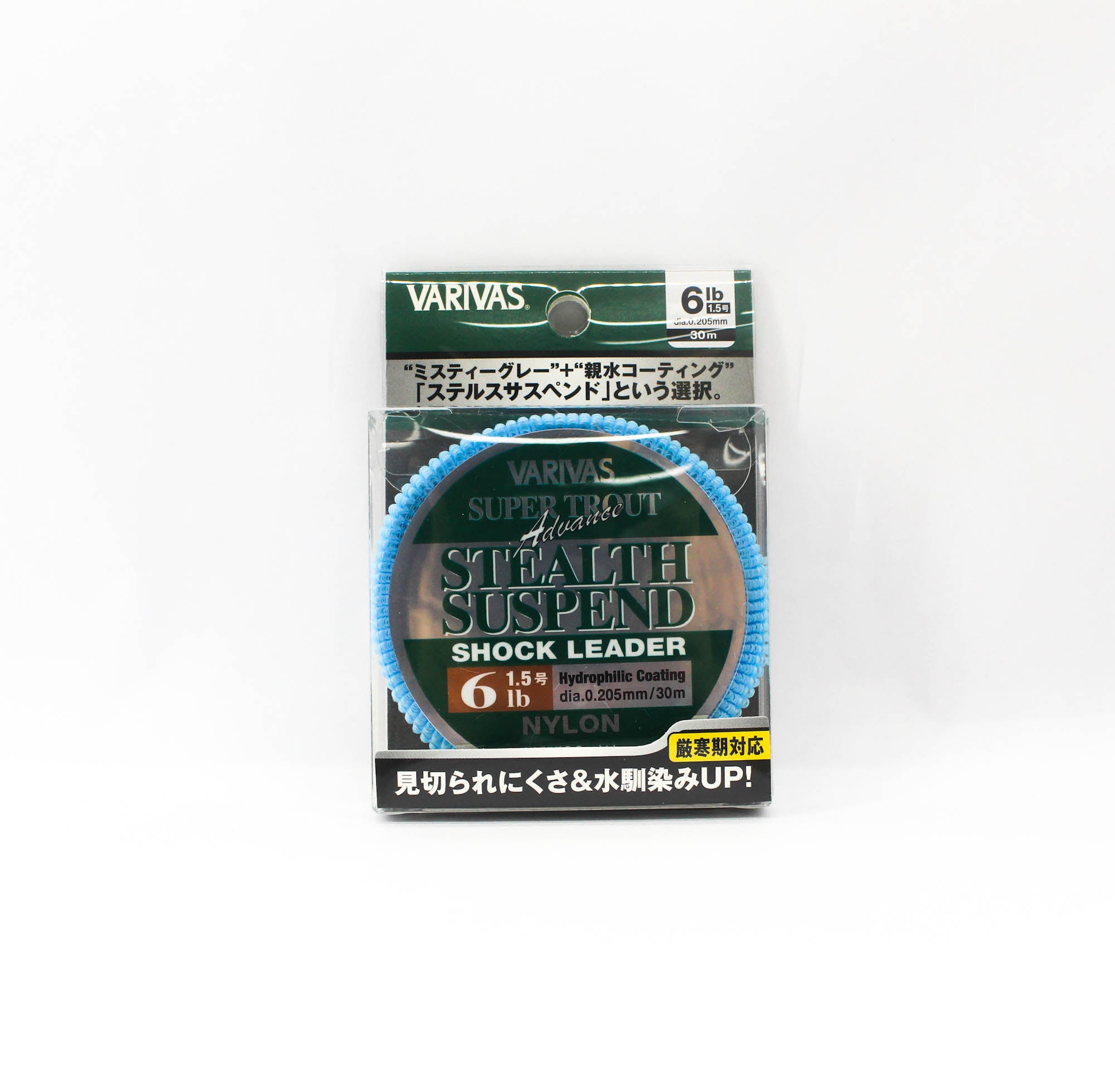 Varivas Nylon Super Trout Advance Stealth Suspend Leader 30m 6lb (1423)