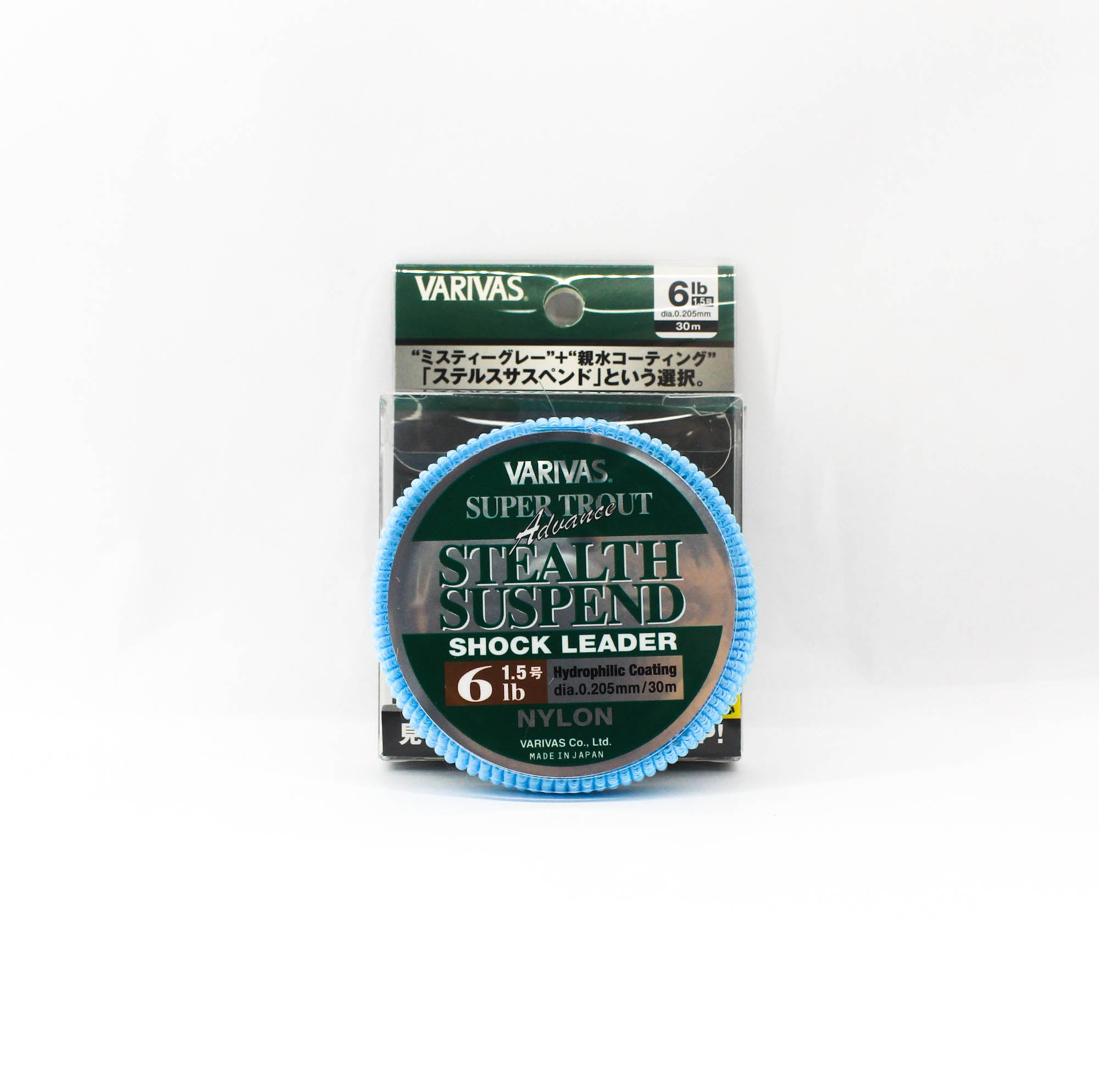 Varivas Nylon Super Trout Advance Stealth Suspend Leader 30m 6lb (1423)