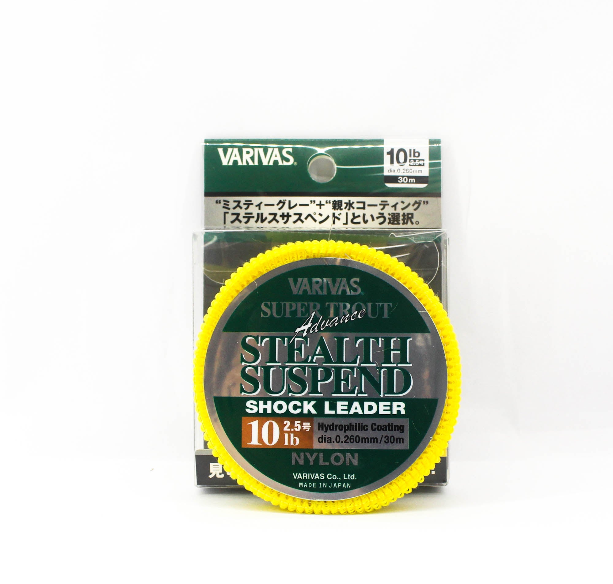 Varivas Nylon Super Trout Advance Stealth Suspend Leader 30m 10lb (1447)