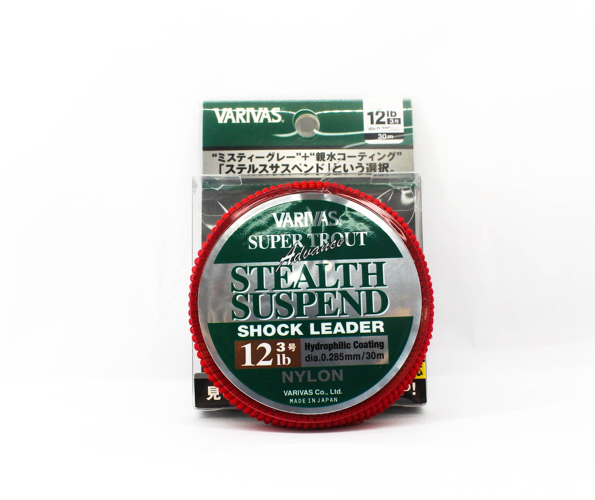 Varivas Nylon Super Trout Advance Stealth Suspend Leader 30m 12lb (1454)