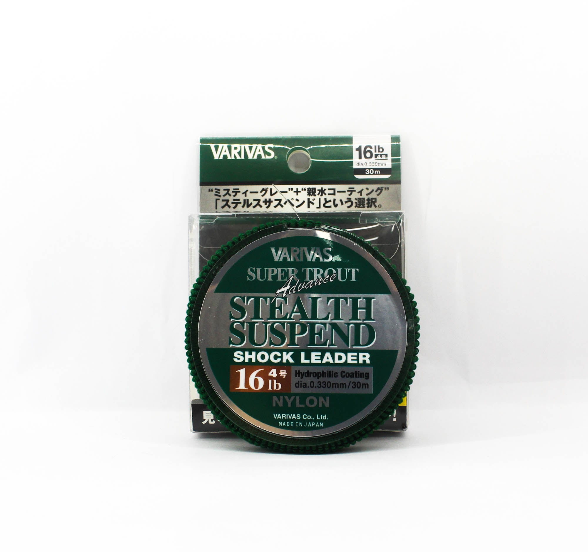 Varivas Nylon Super Trout Advance Stealth Suspend Leader 30m 16lb (1478)