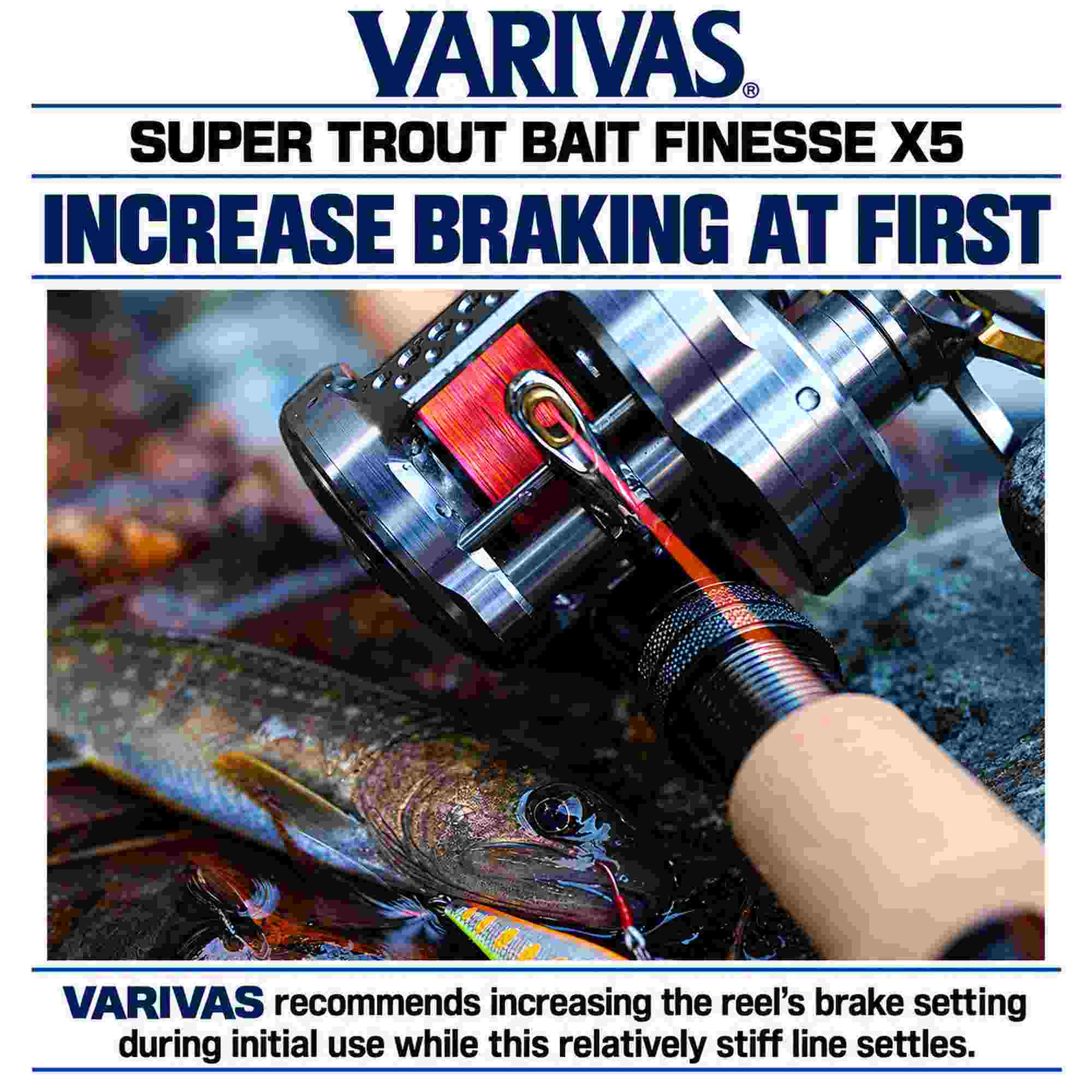 Varivas P.E Line Super Trout Advance Bait Finesse X5 90m P.E 0.6 (1546)