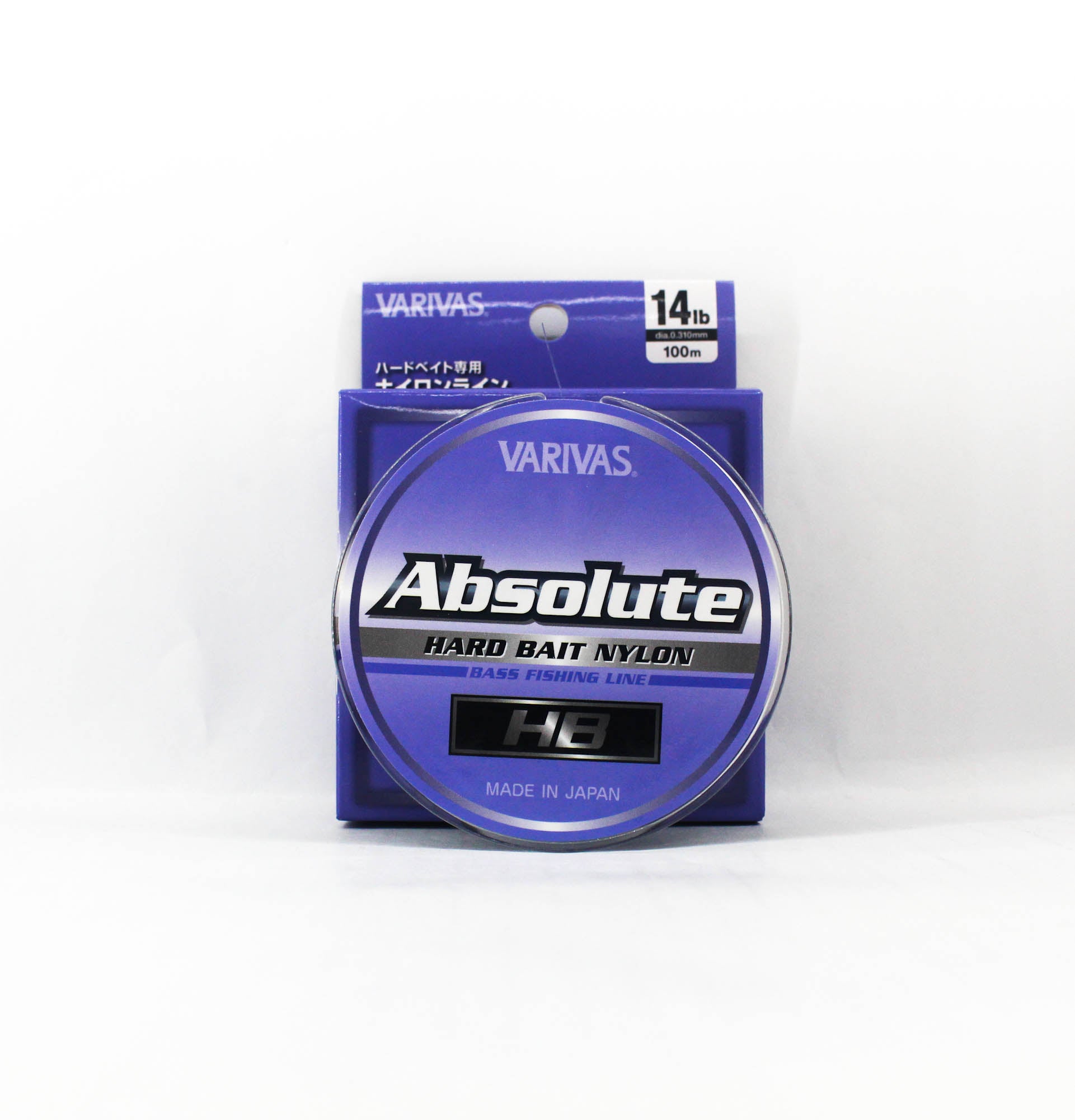 Varivas Nylon Absolute Hard Bait line 100m 14lb (1652)