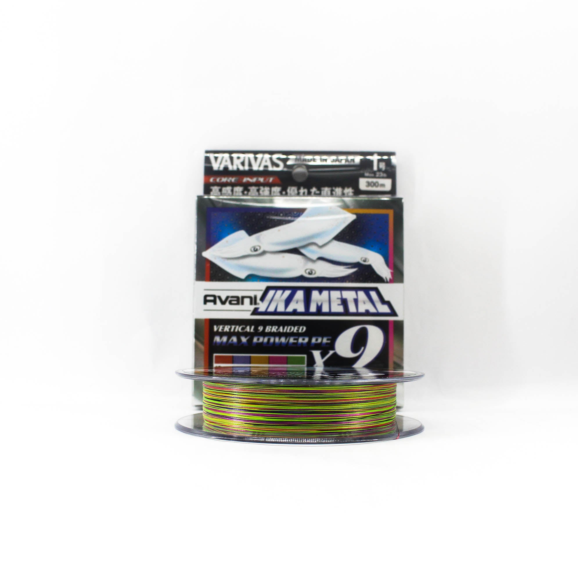 Varivas P.E Line Ika Metal Max Power X9 Marking 300m P.E 1 Max 23lb (1690)