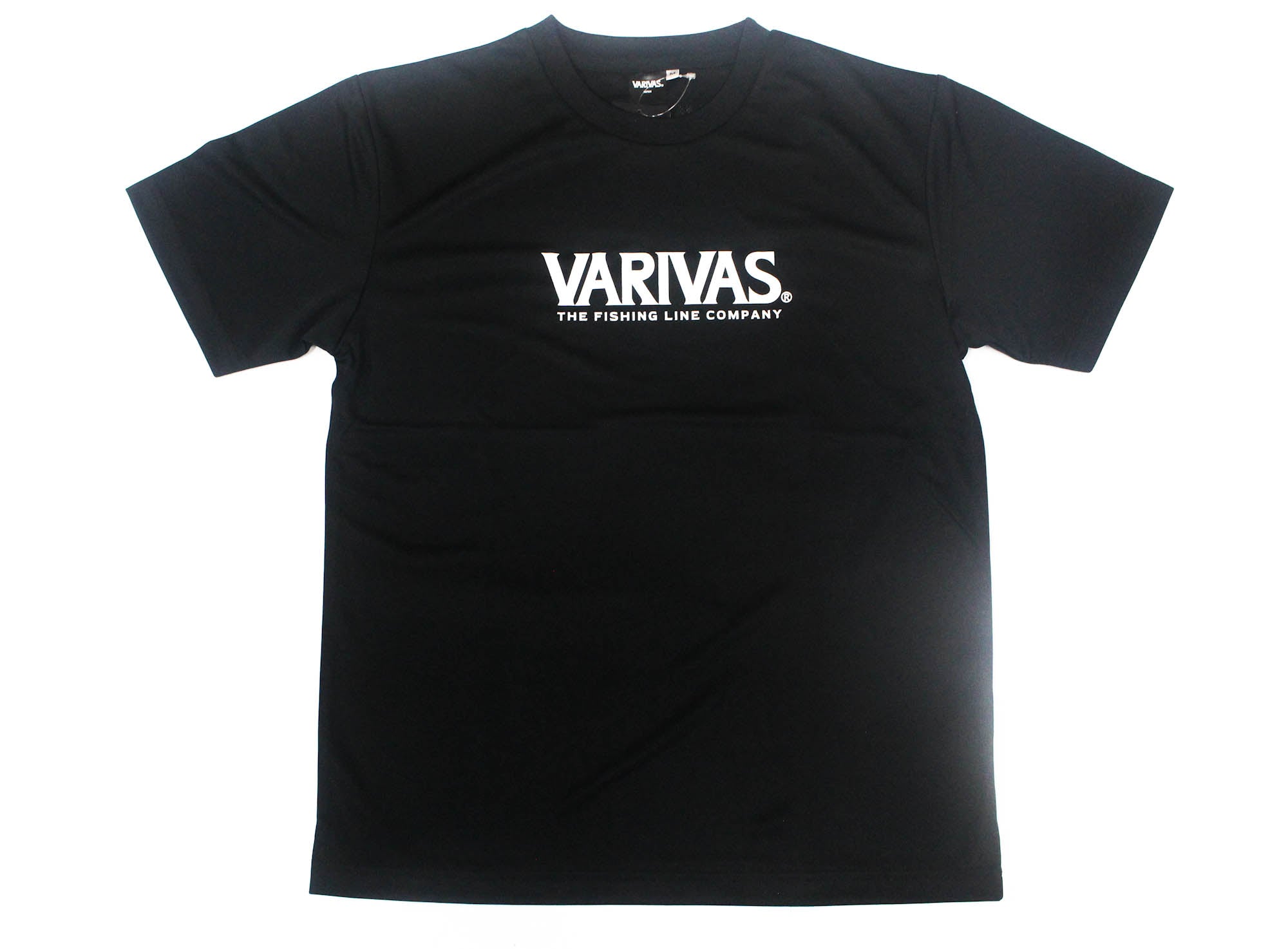 Varivas VAT-50 T-Shirt Dry Fit Short Sleeve Black Size XL (1805)