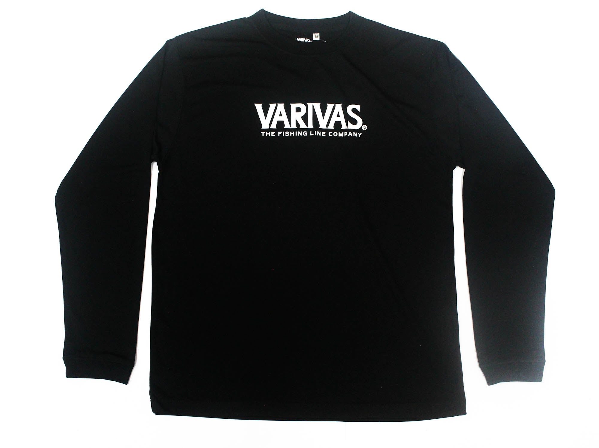 Varivas VAT-51 T-Shirt Dry Fit Long Sleeve Black Size XL (1881)