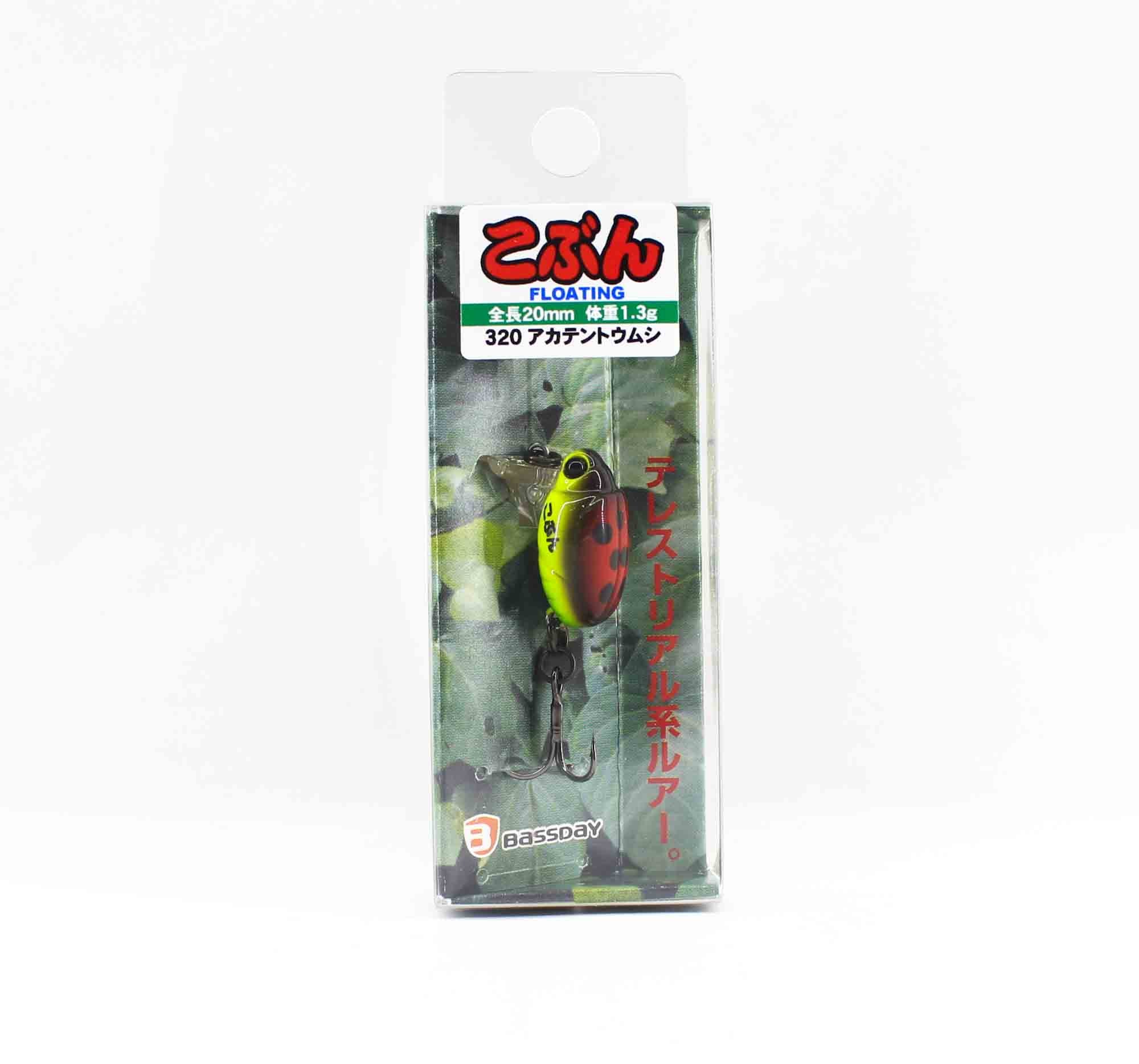 Bassday Beetle Kobun 20F Floating Lure 1.3 grams 320 (4239)