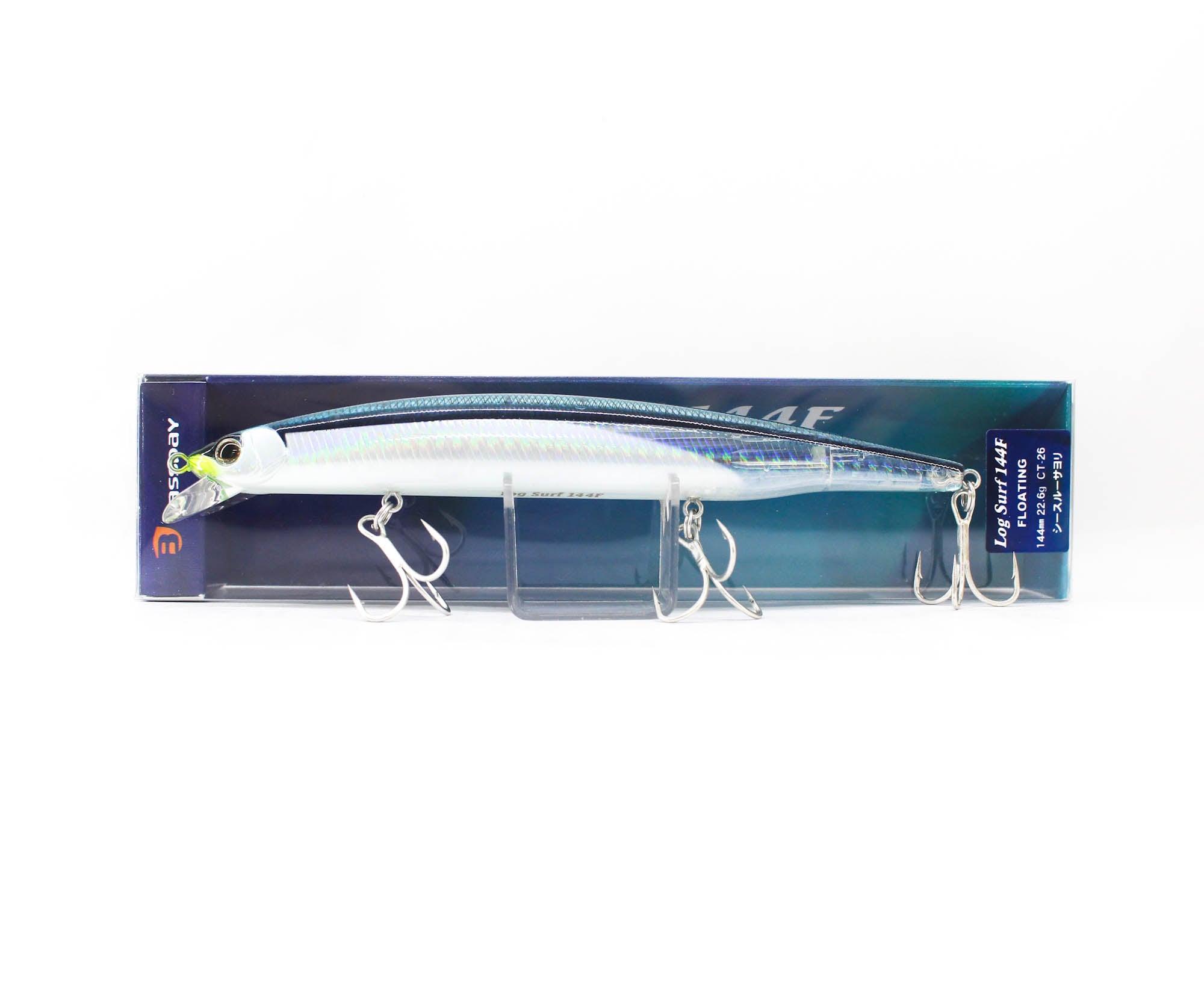 Bassday Log Surf 144F Long Casting Minnow Lure CT-26 (4092)
