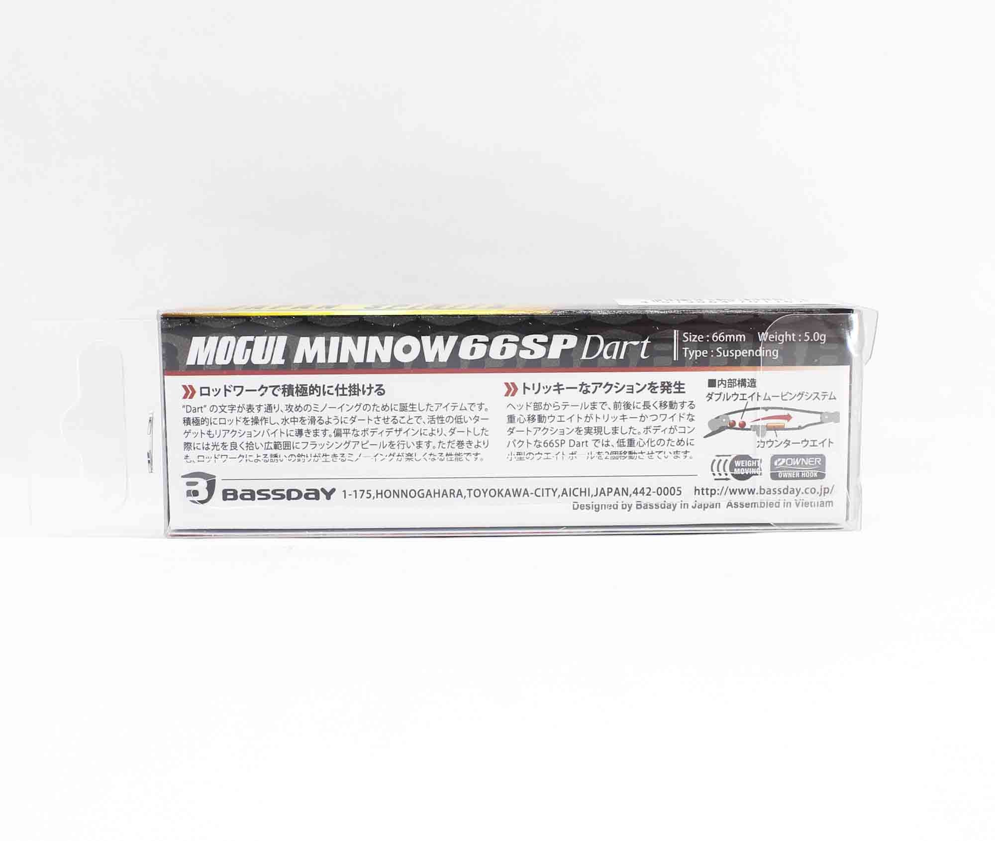 Bassday Mogul Minnow 66SP Dart Suspend Lure 5 grams CU-359 (1105)