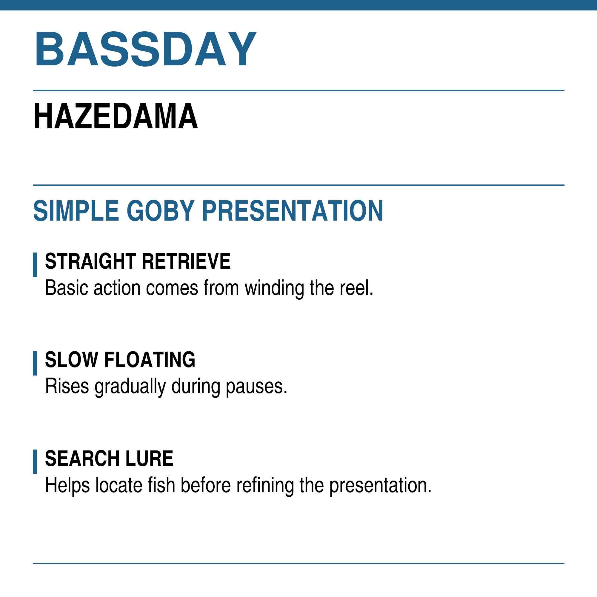 Bassday Hazedama 25 mm 3.1 grams Floating Lure C-68 (2095)