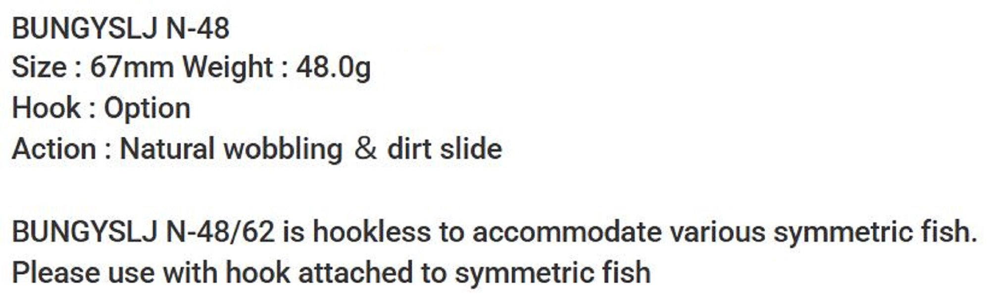 Sale Bassday Metal Jig Bungy SLJ N 48 grams FL-14 (4020)