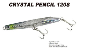 Bassday Crystal Pencil 120S Naufrage Leurre 37 Grammes AL-476 Bassday Crystal Pencil 120S Naufrage Leurre 37 Grammes AL-476