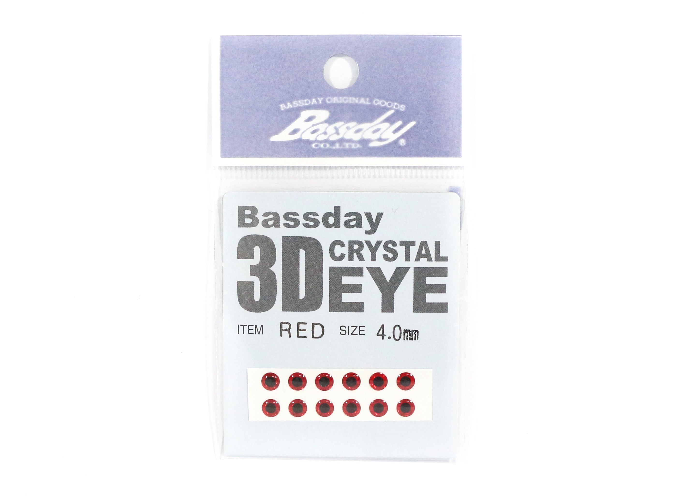 Bassday Live Eye Accessory Diameter 4mm Red (8023)