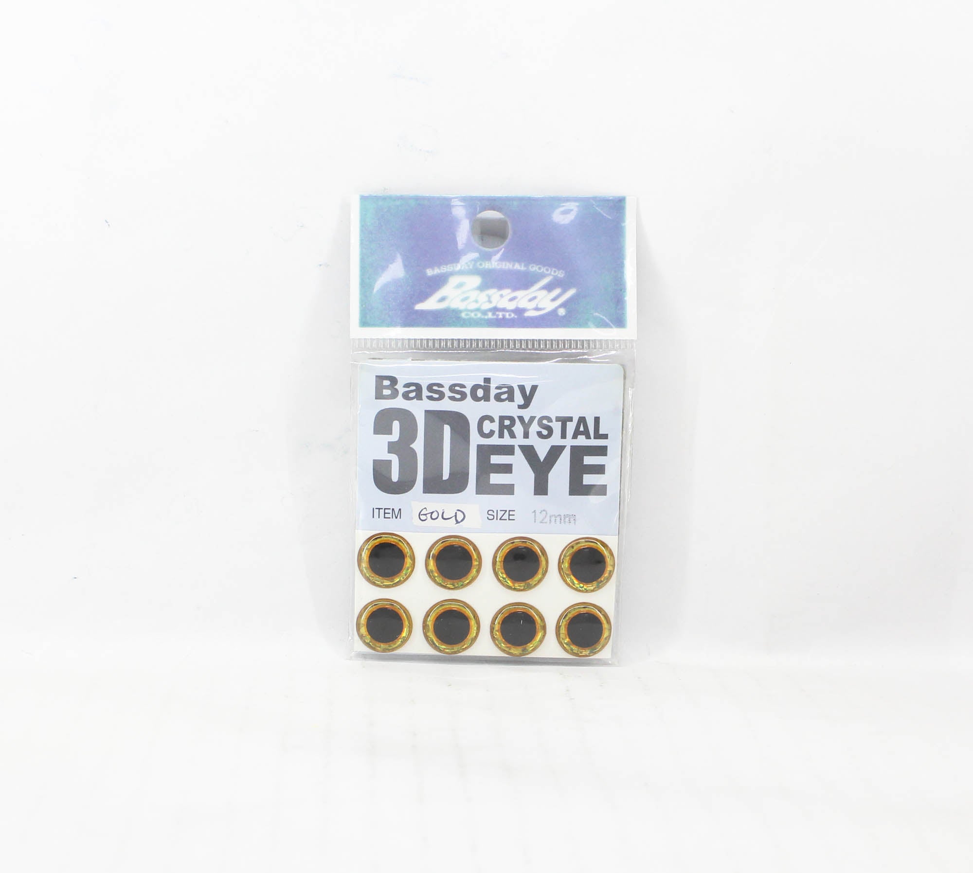 Bassday Live Eye Accessory Diameter 12mm Gold (8139)