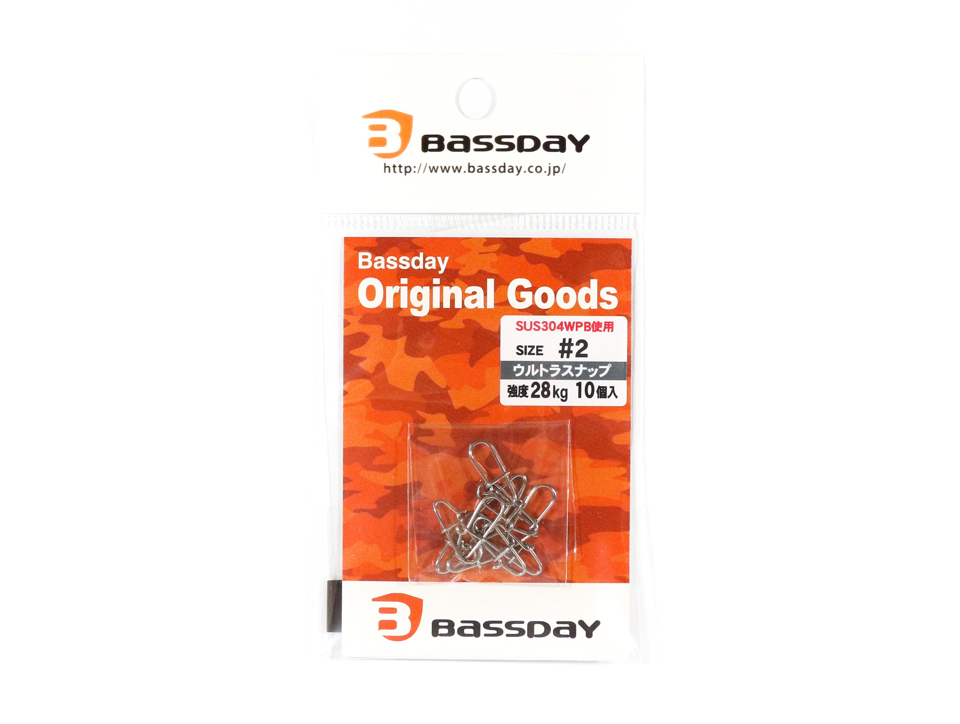 Bassday Ultra Snap Strong Stainless Steel #2 (5458)