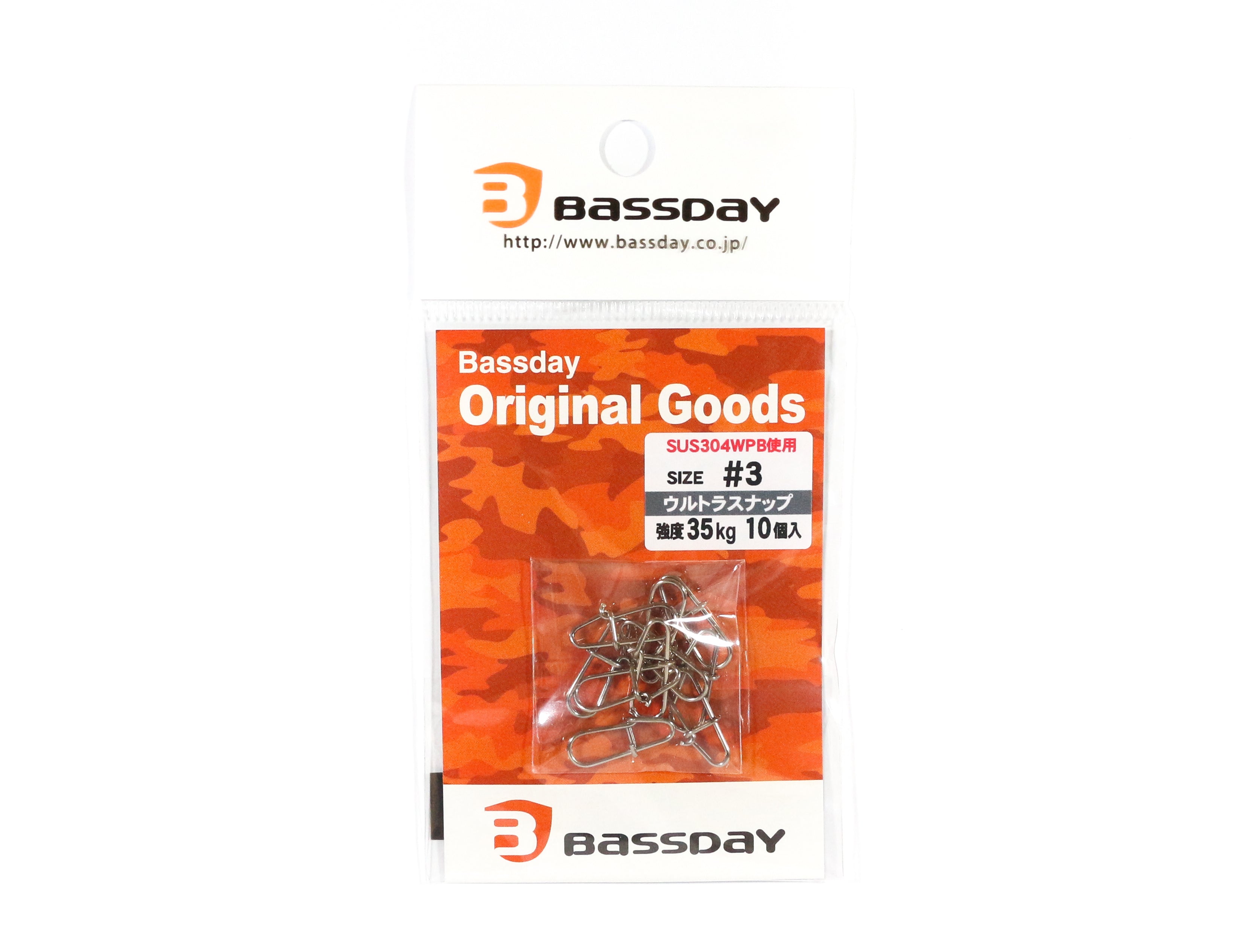 Bassday Ultra Snap Strong Stainless Steel #3 (5465)