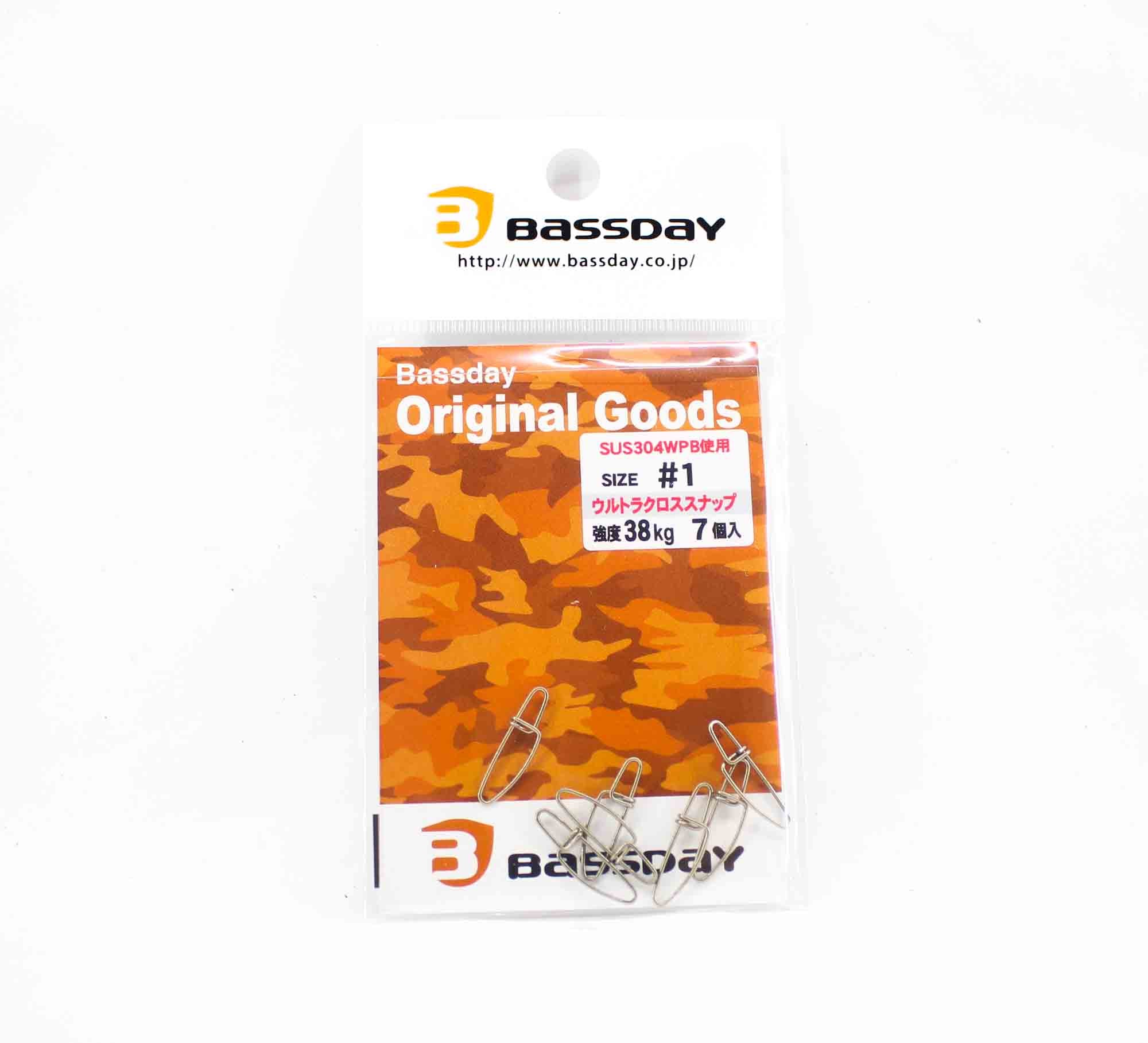 Bassday Ultra Cross Snap Strong Stainless Steel #1 (5816)