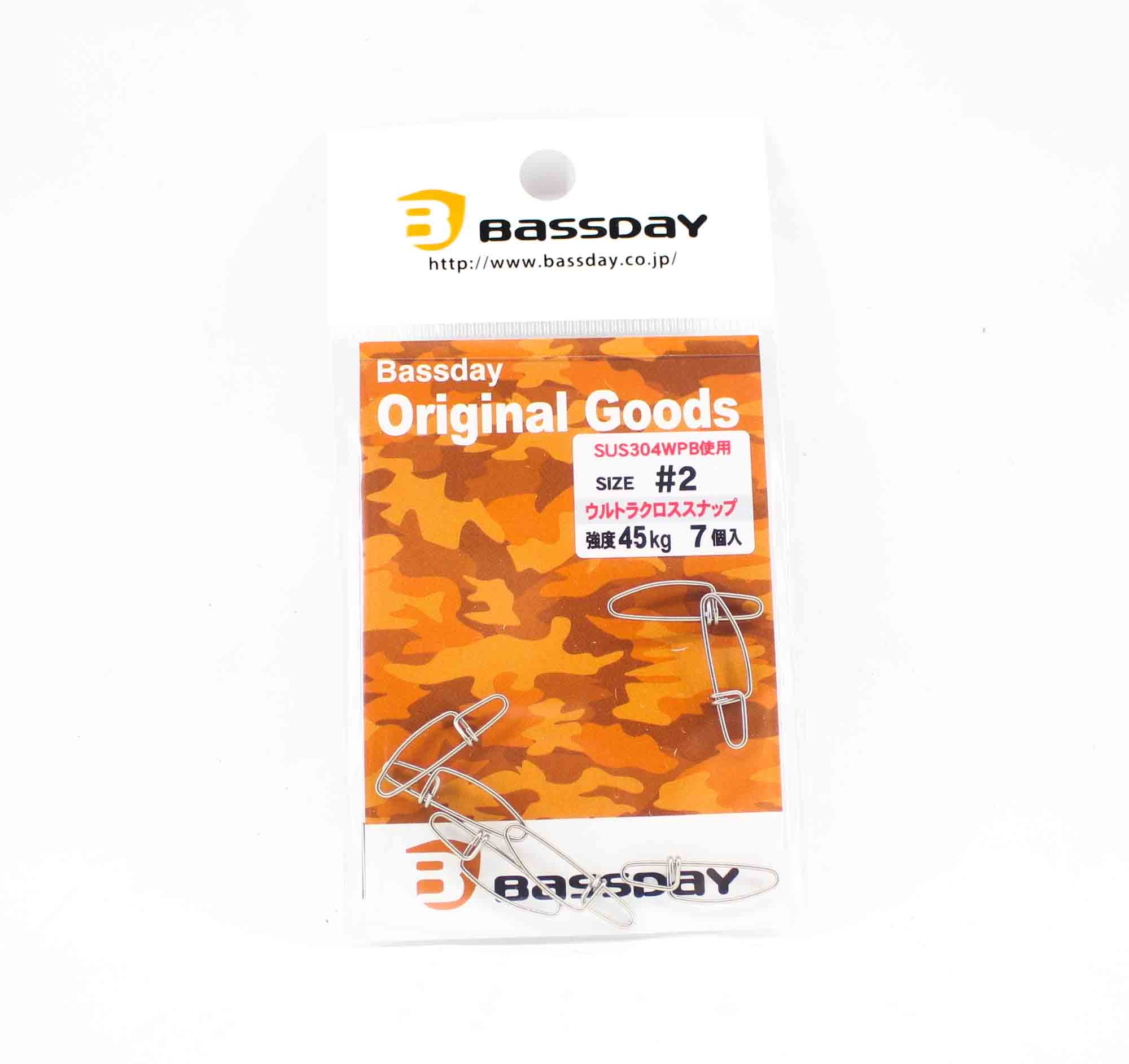 Bassday Ultra Cross Snap Strong Stainless Steel #2 (5823)