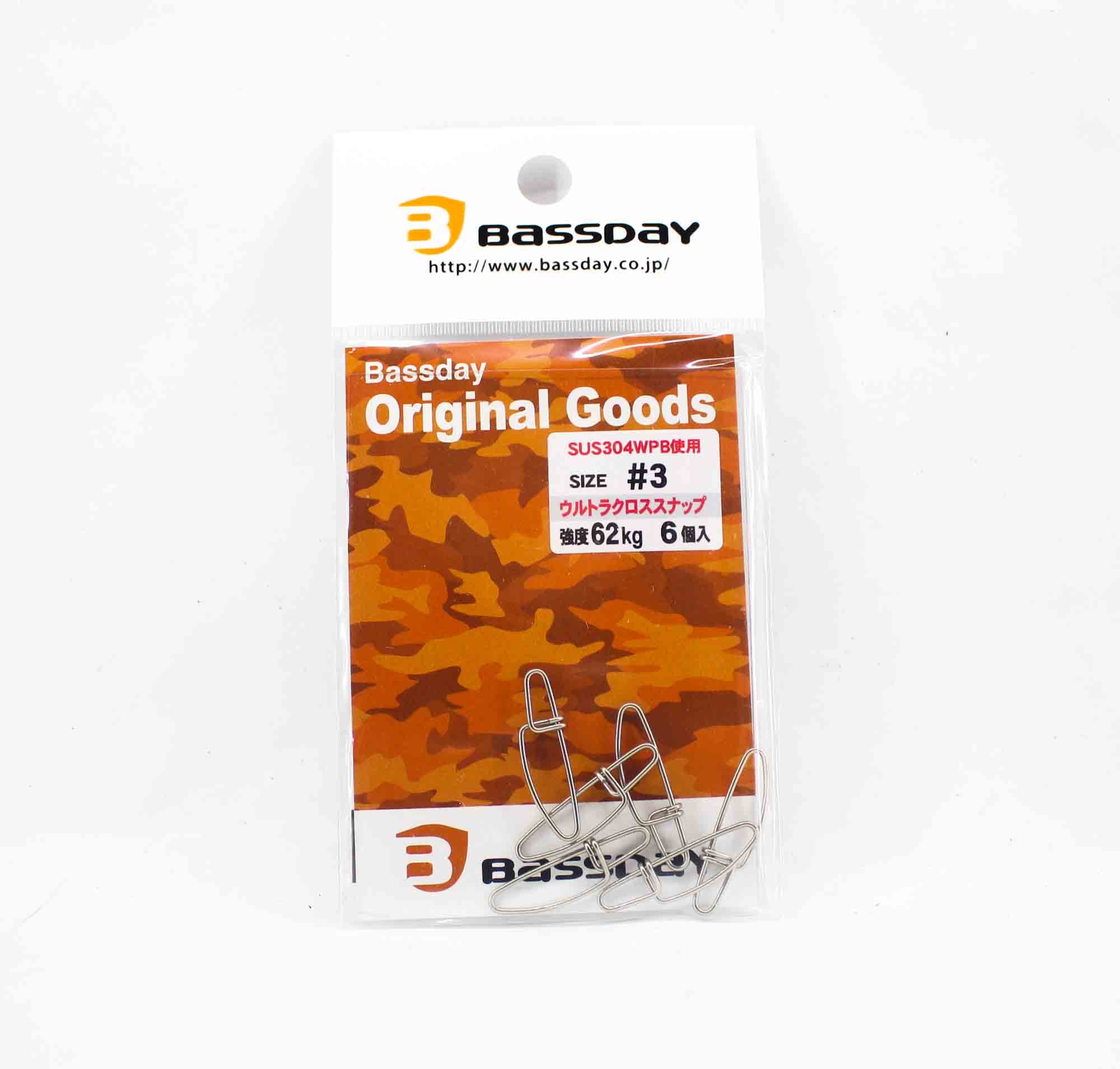 Bassday Ultra Cross Snap Strong Stainless Steel #3 (5830)