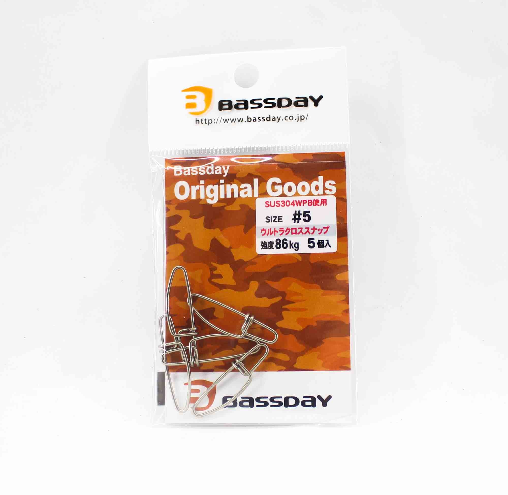 Bassday Ultra Cross Snap Strong Stainless Steel #5 (5854)