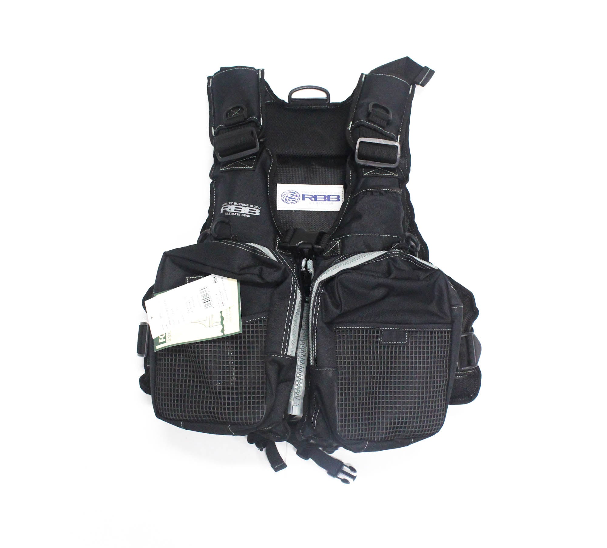 RBB Floating Vest Game Black Camou (8170)