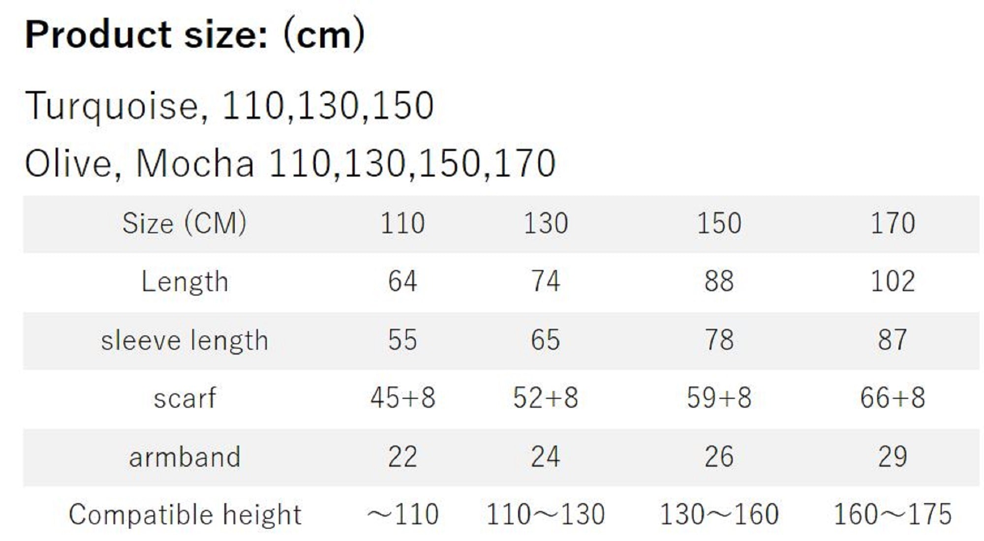 RBB Rivally 6453 Stretch Raincoat Long Turquoise Size 110 (4407)