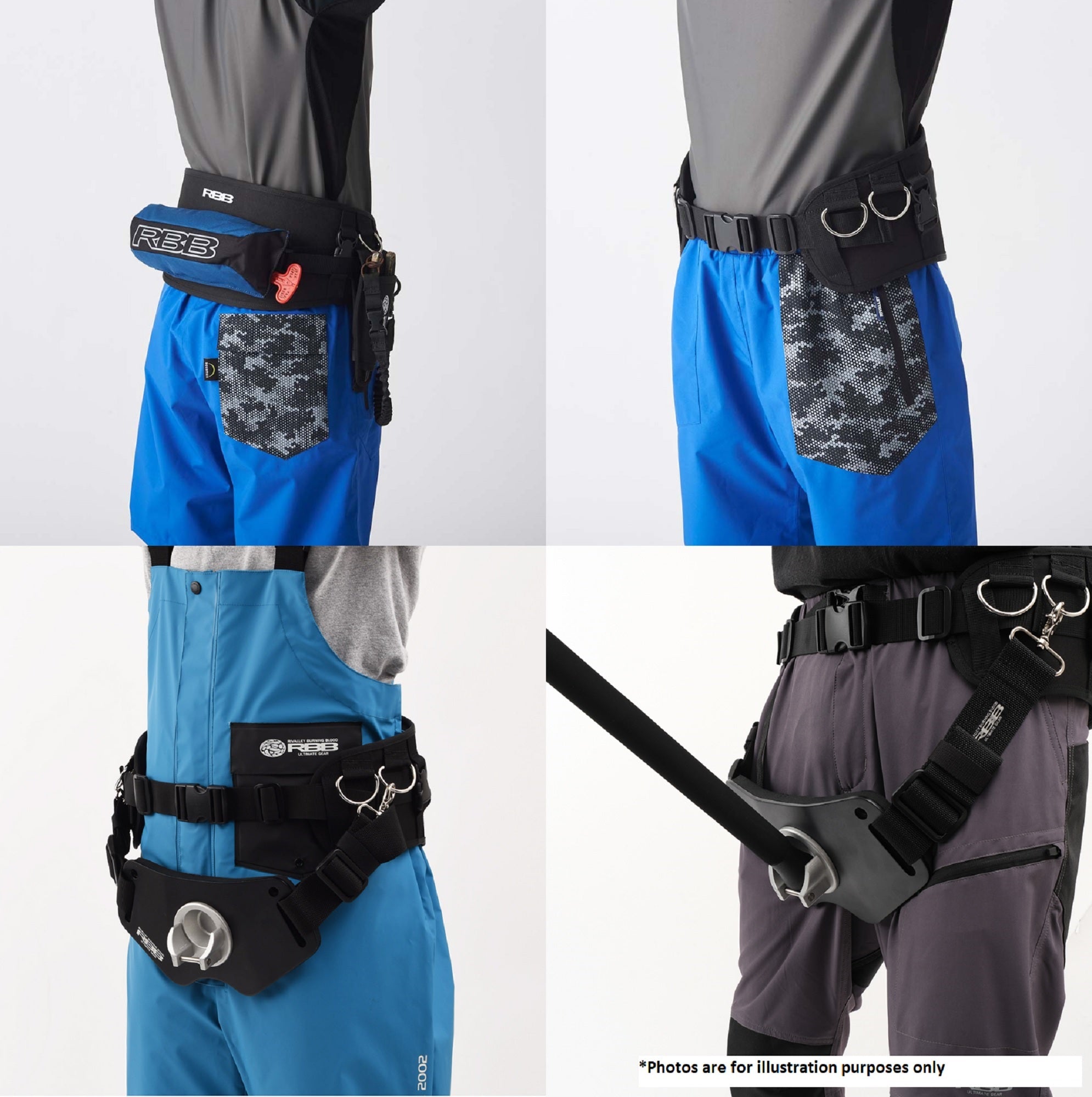 RBB Rivally 7642 Offshore Support Belt II Free Size Black (7513)