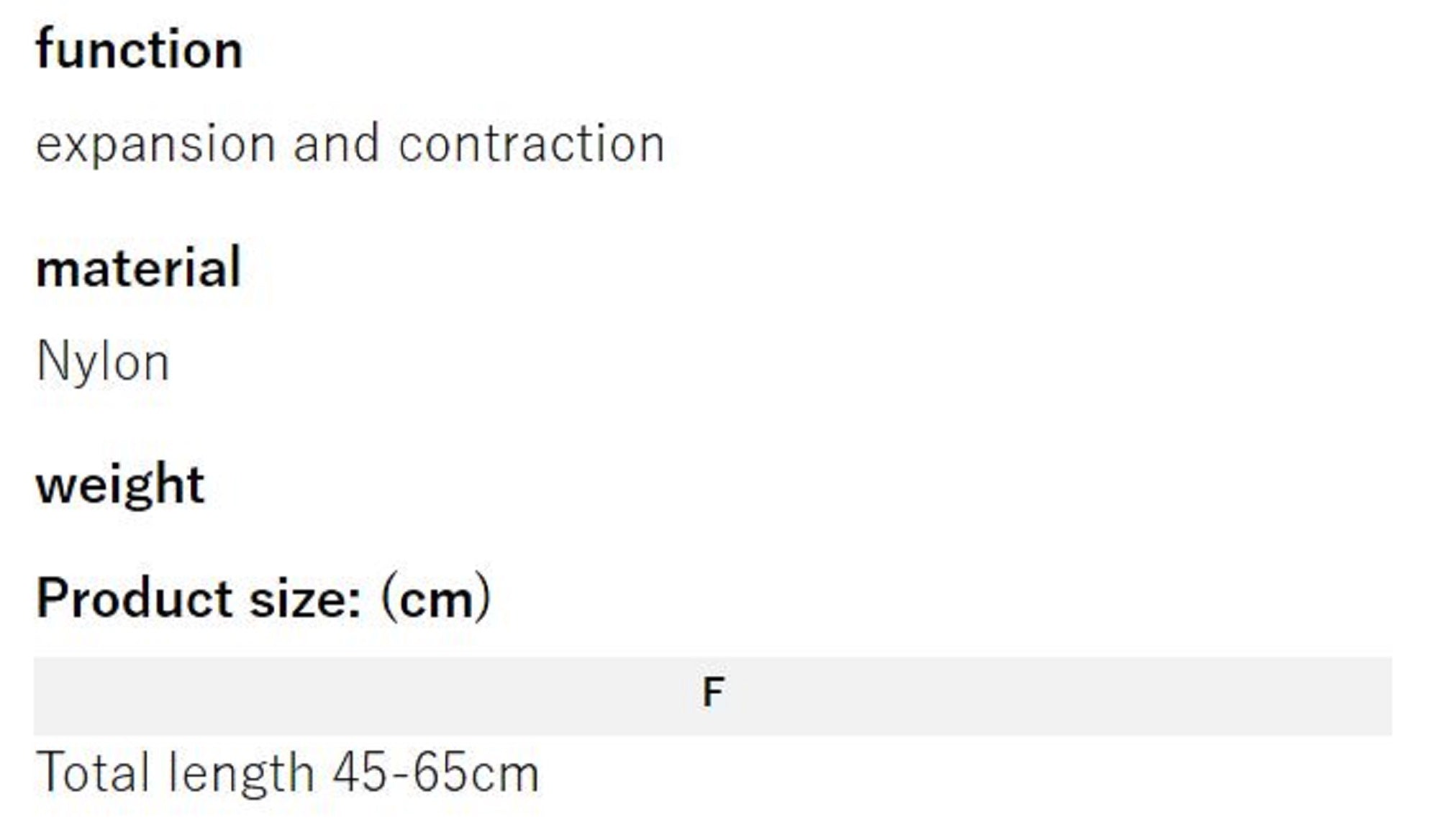 RBB Rivally 7653 Leash Cord II 45-65cm Black (7858)