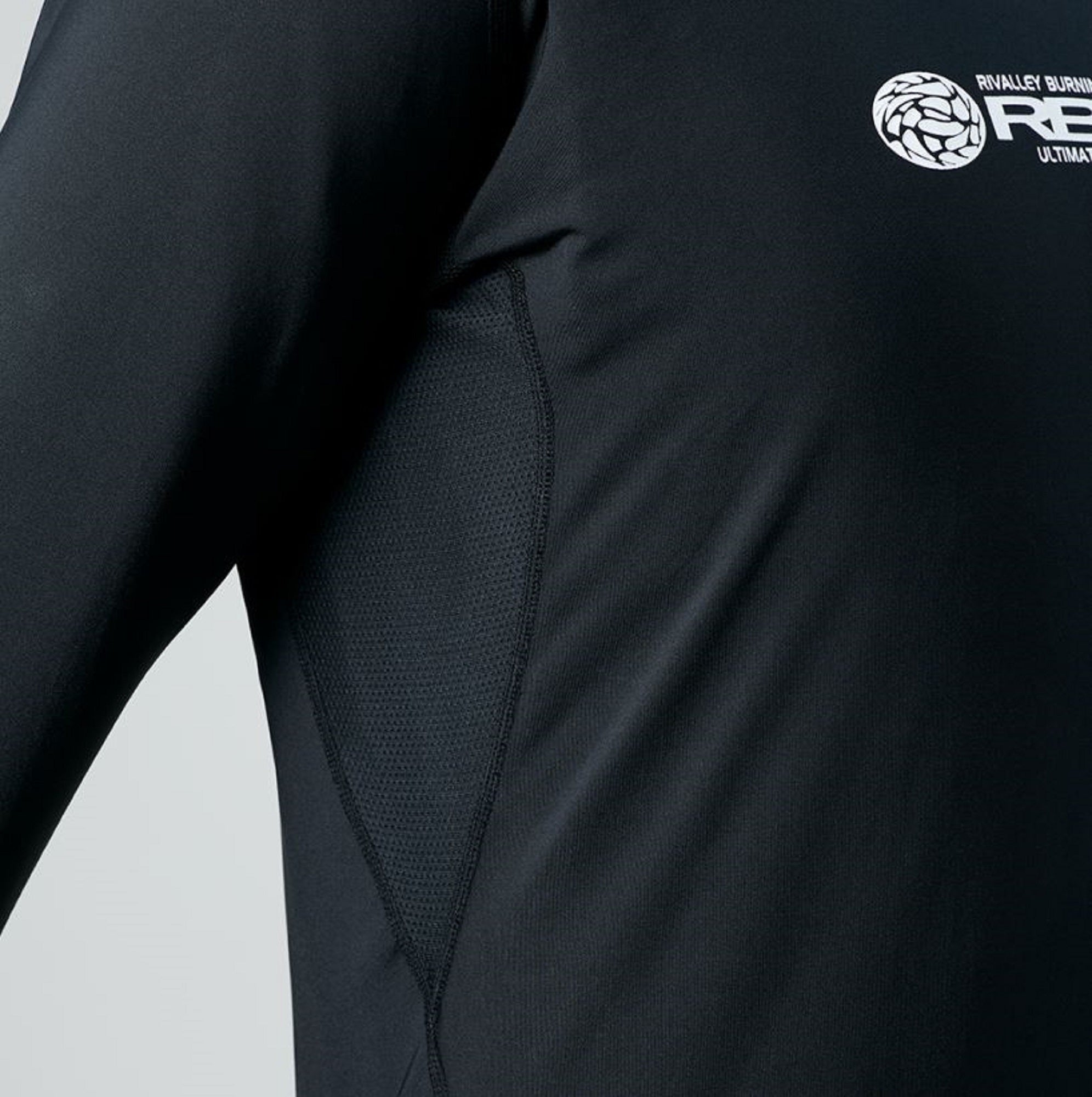 RBB Rivally 7666 Rash Guard Cooling UV II Black Size L (8558)